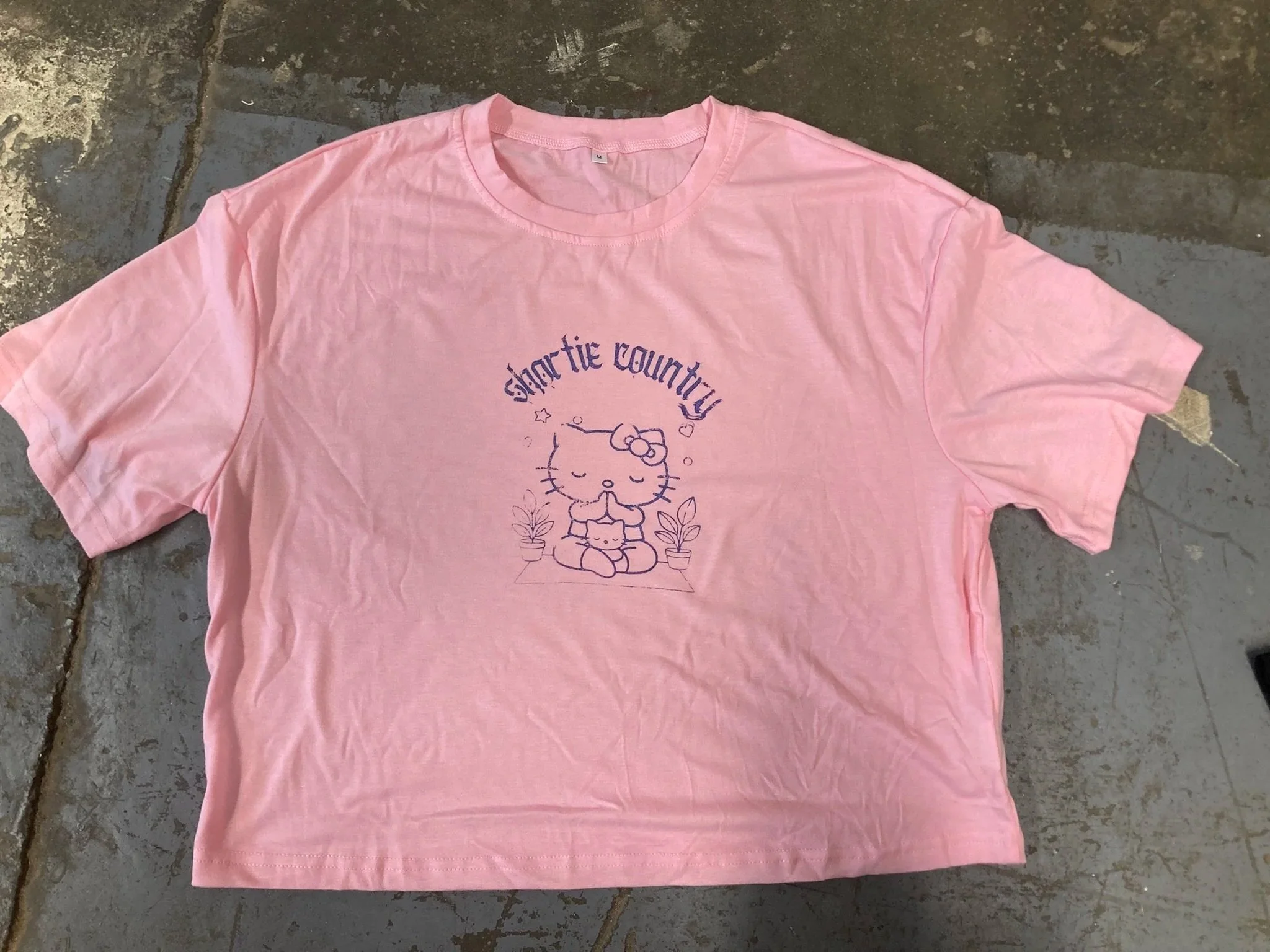 Shortie Country x Hello Kitty PINK