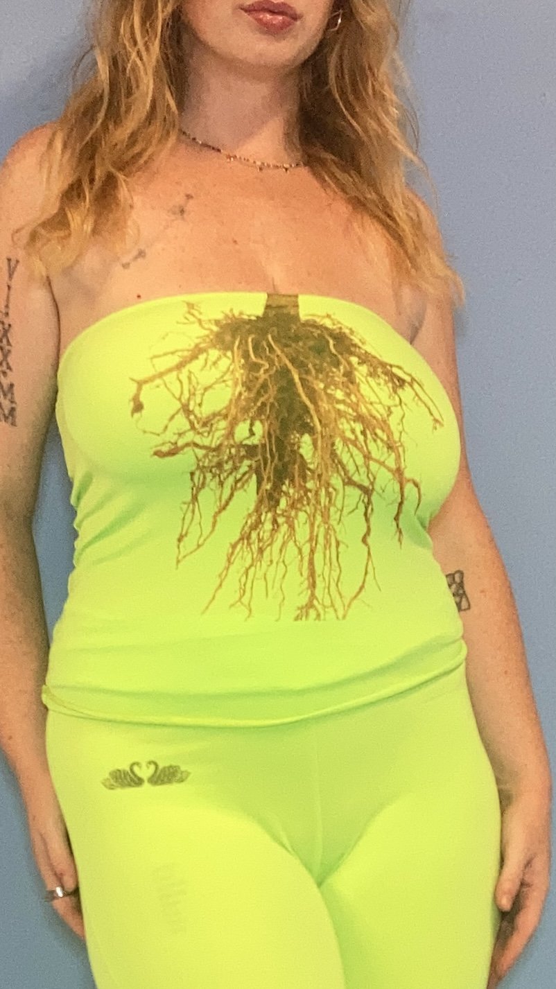 roots tube top