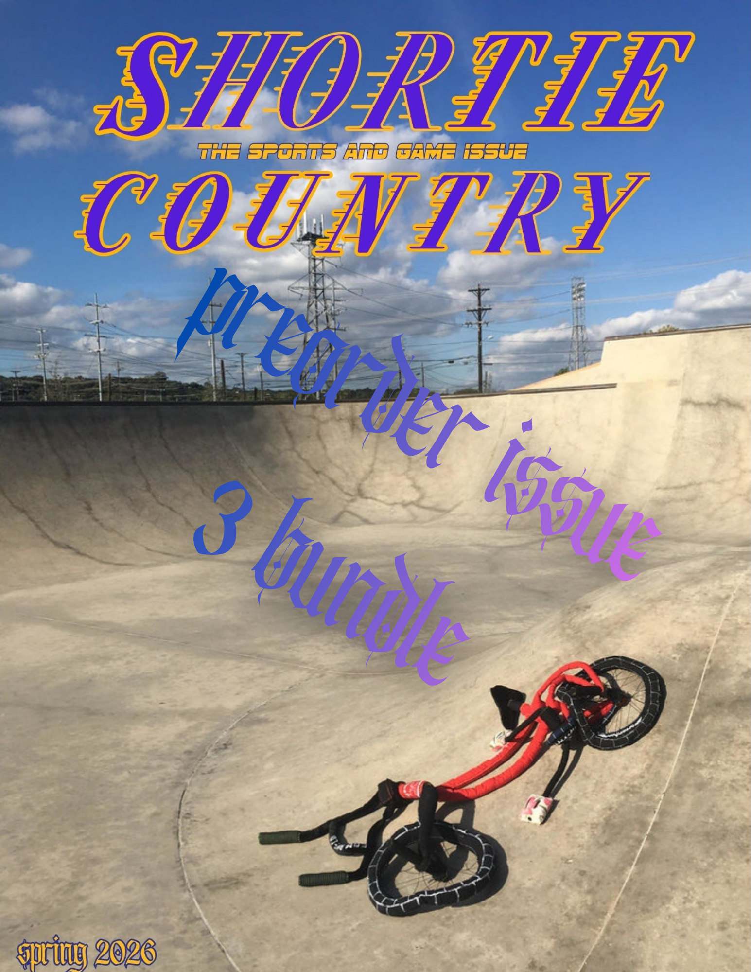 SHORTIE COUNTRY ISSUE 3 + a little extra copy of 2