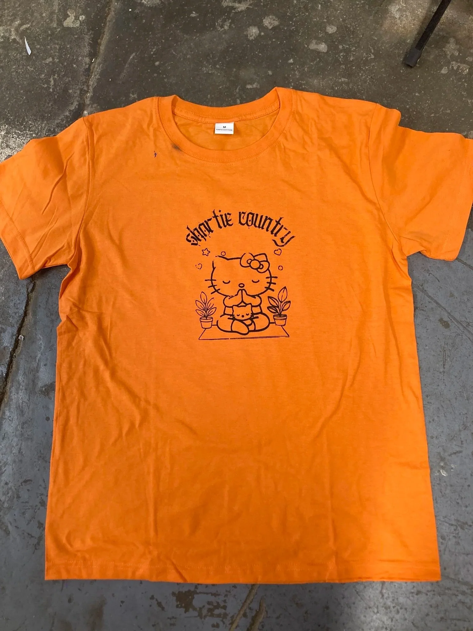 Shortie Country x Hello Kitty ORANGE