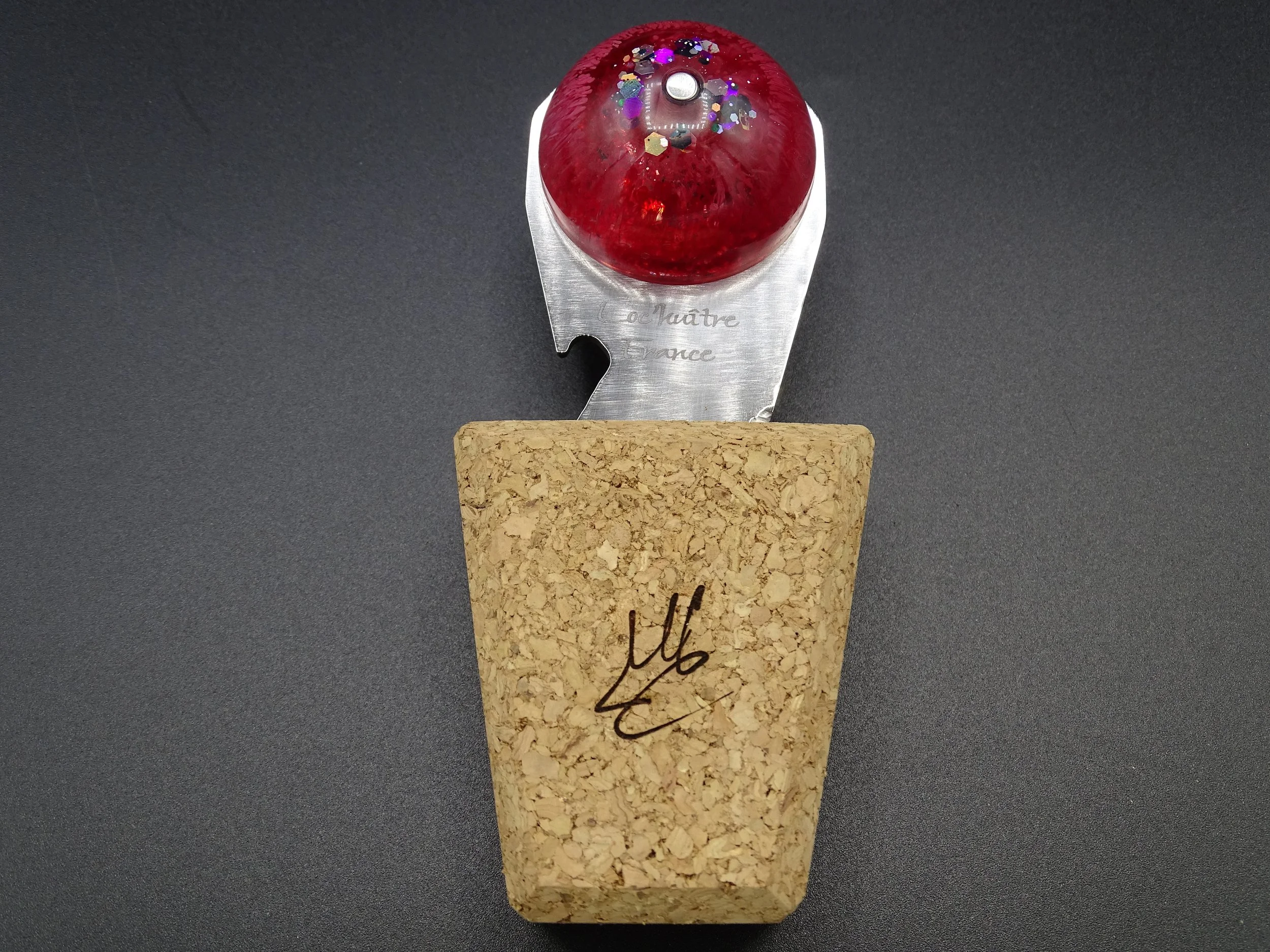 Couteau à huître avec décapsuleur