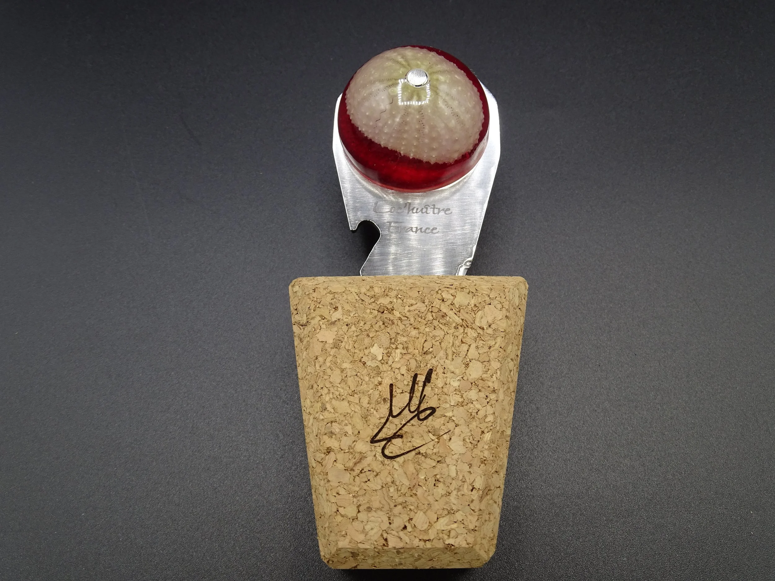 Couteau à huître avec décapsuleur