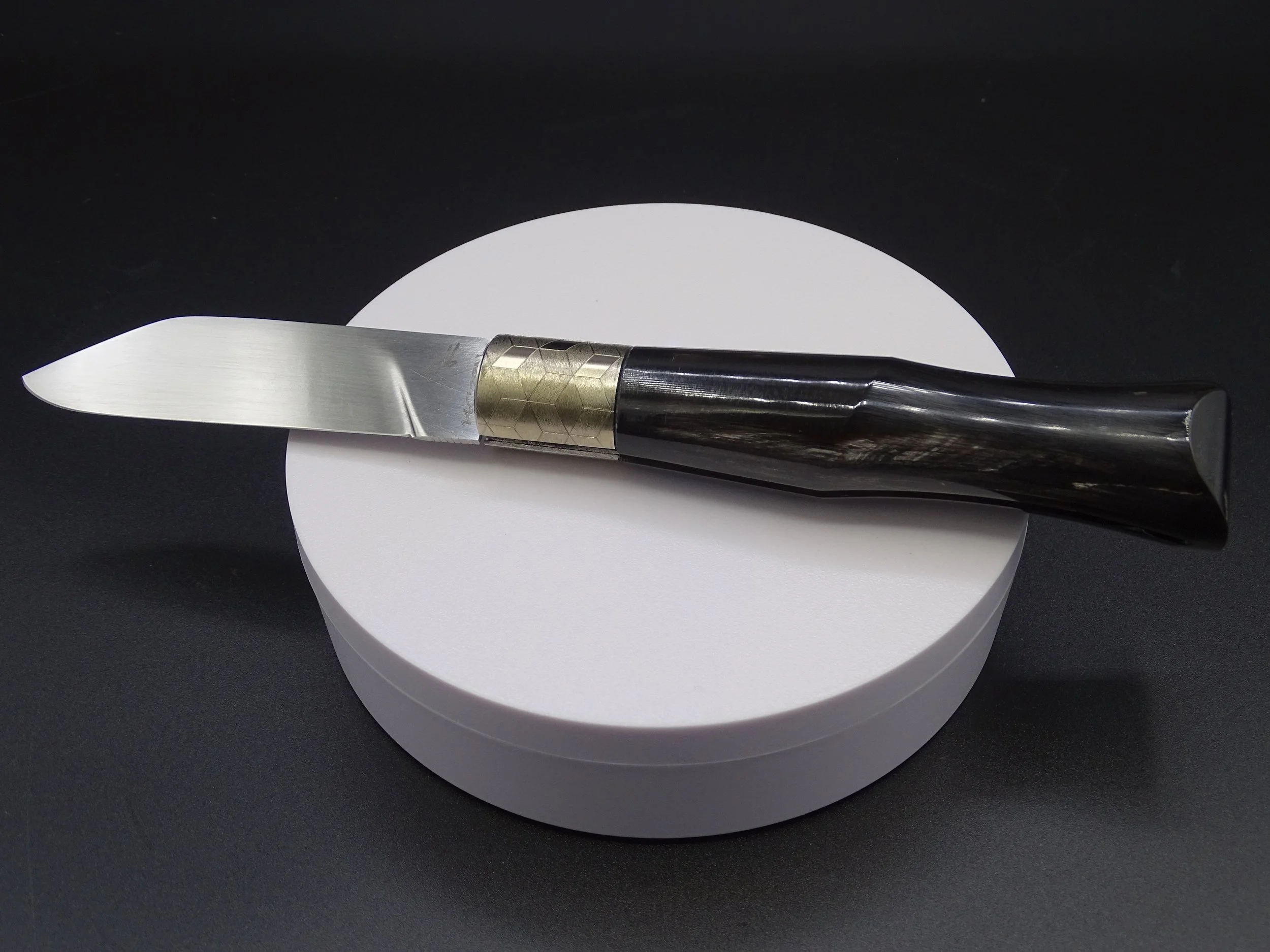 Assemblage corne de buffle noir d'Inde