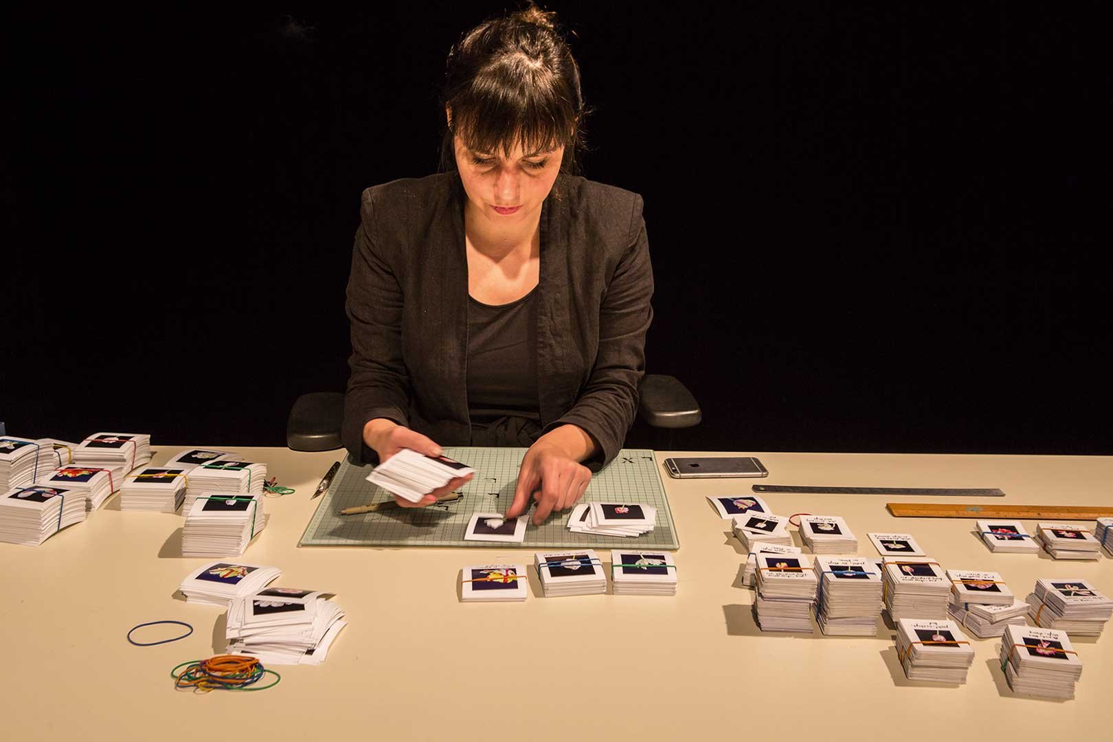 Performance by Anna Riddler, Haus der Kulturen der Welt (2018).