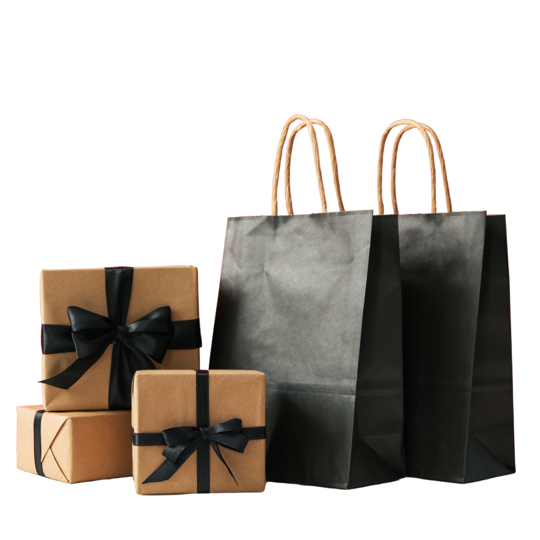 Premium gift bags and wrapped gifts for local delivery in Collingwood and The Blue Mountains.