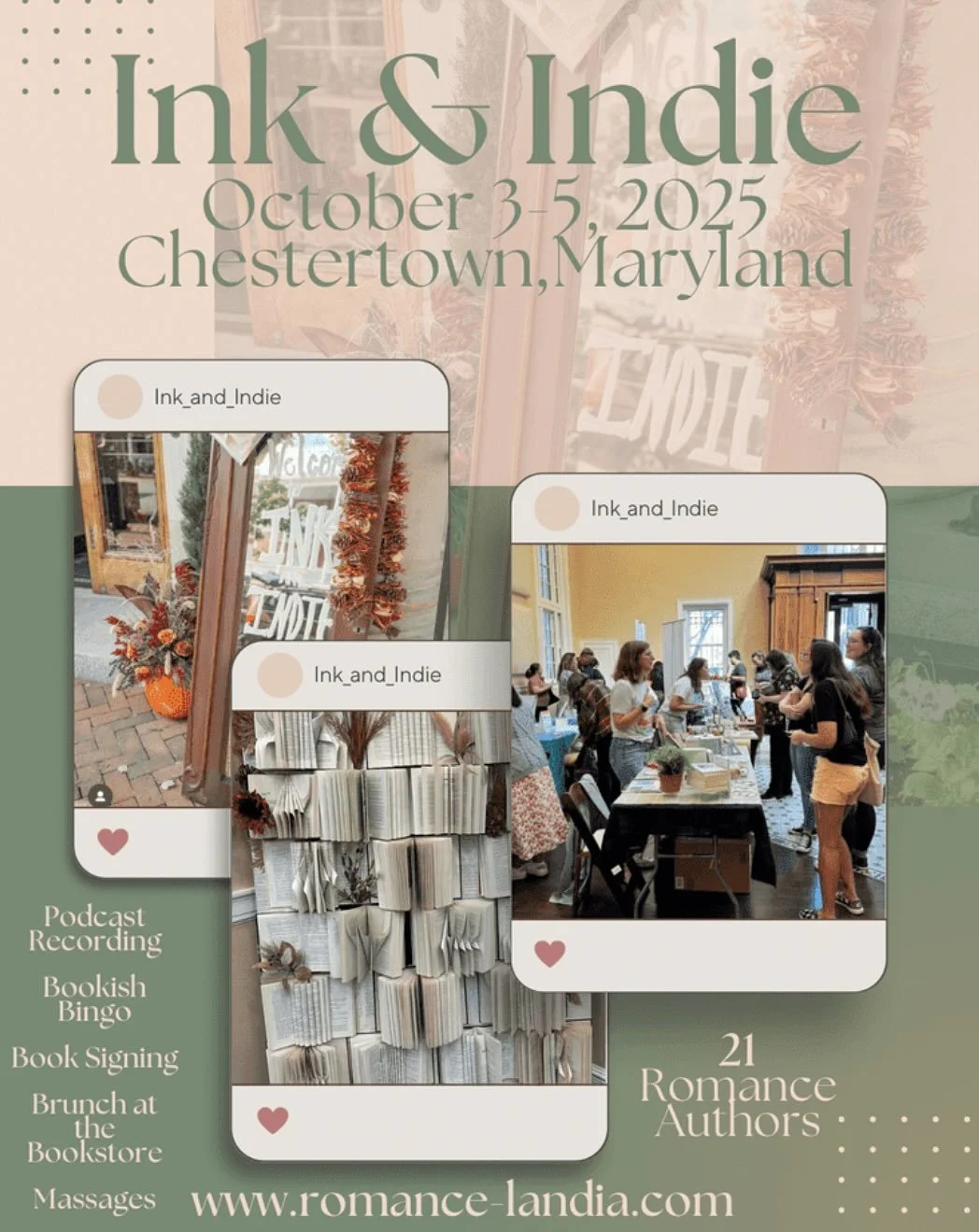 October 5th, join me and @romancelandia_bookstore for a lowkey Sunday brunch &amp; shop &amp; 5 minute chair massages at the bookstore 📖☕️💆🏽&zwj;♀️ 

Sign-up for a time-slot on the link above