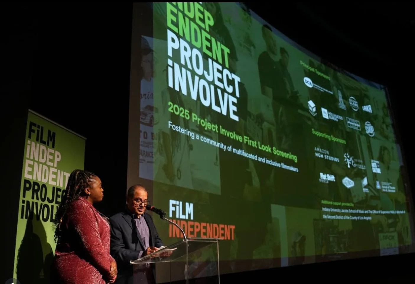 Congratulations to the @filmindependent 2025 Project Involve fellows! Their amazing short films finally hit the big screen this week: @isihthefilm @keepsakeshortfilm @packthefilm @seaweedsnacksfilm @tradwifefilm

Plot Shift Media could not be more pr