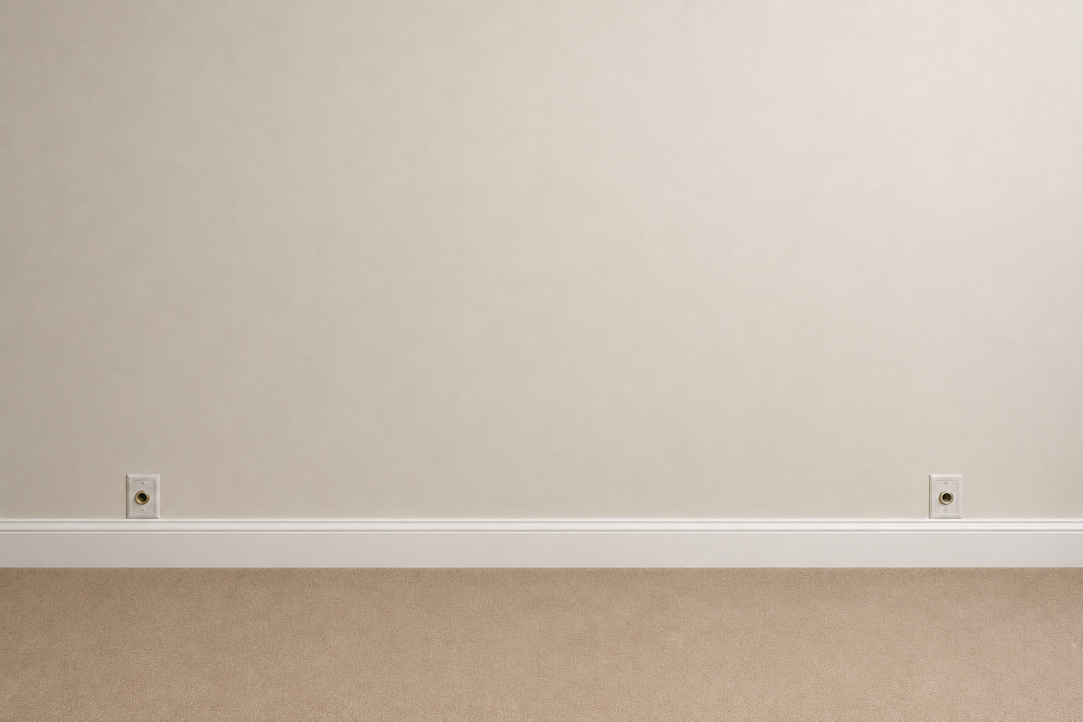 This mud room is a blank space waiting to be renovated