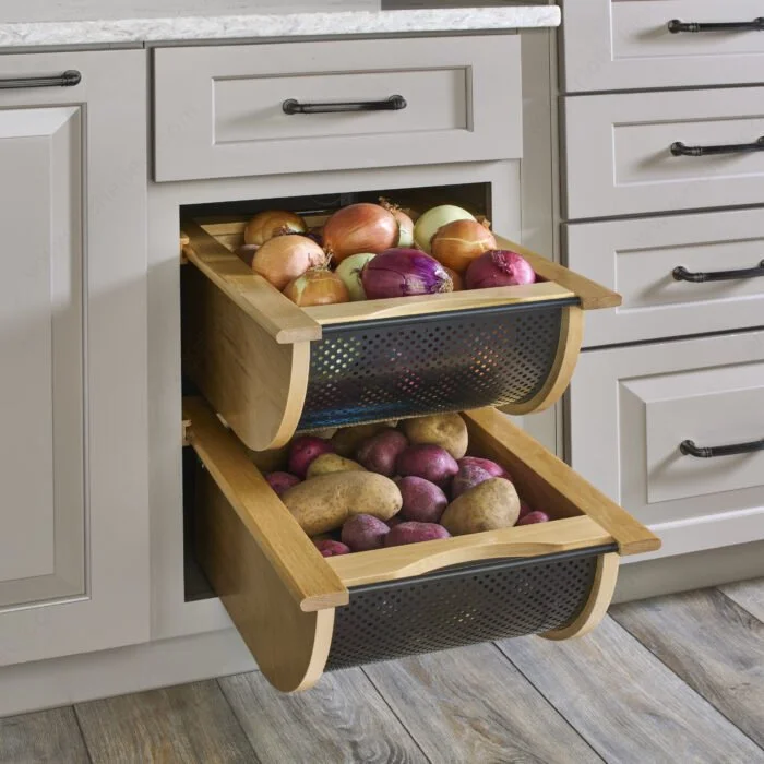 convenient root vegetable/potato drawer