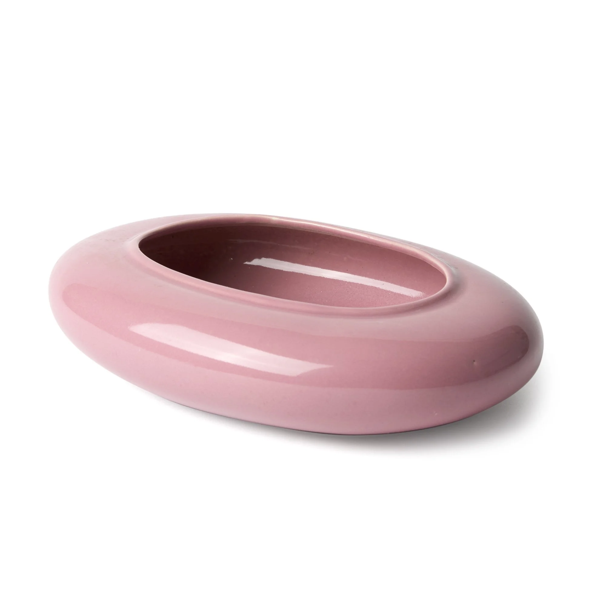 80s Deco Flower Vase/Dish