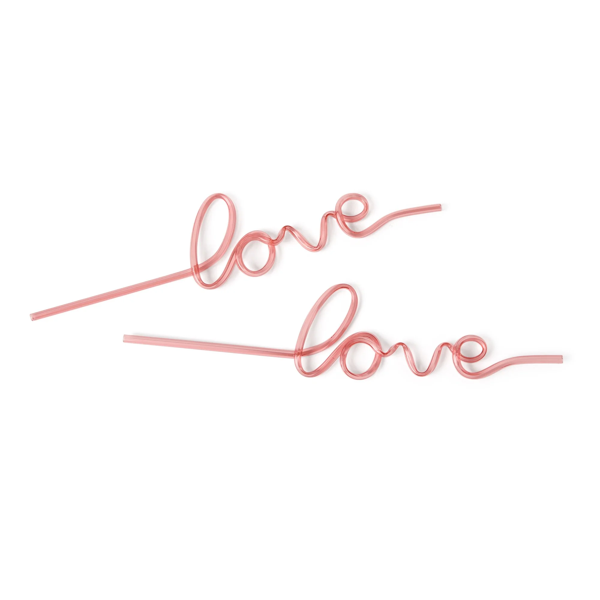 Valentine's Day Love Straws