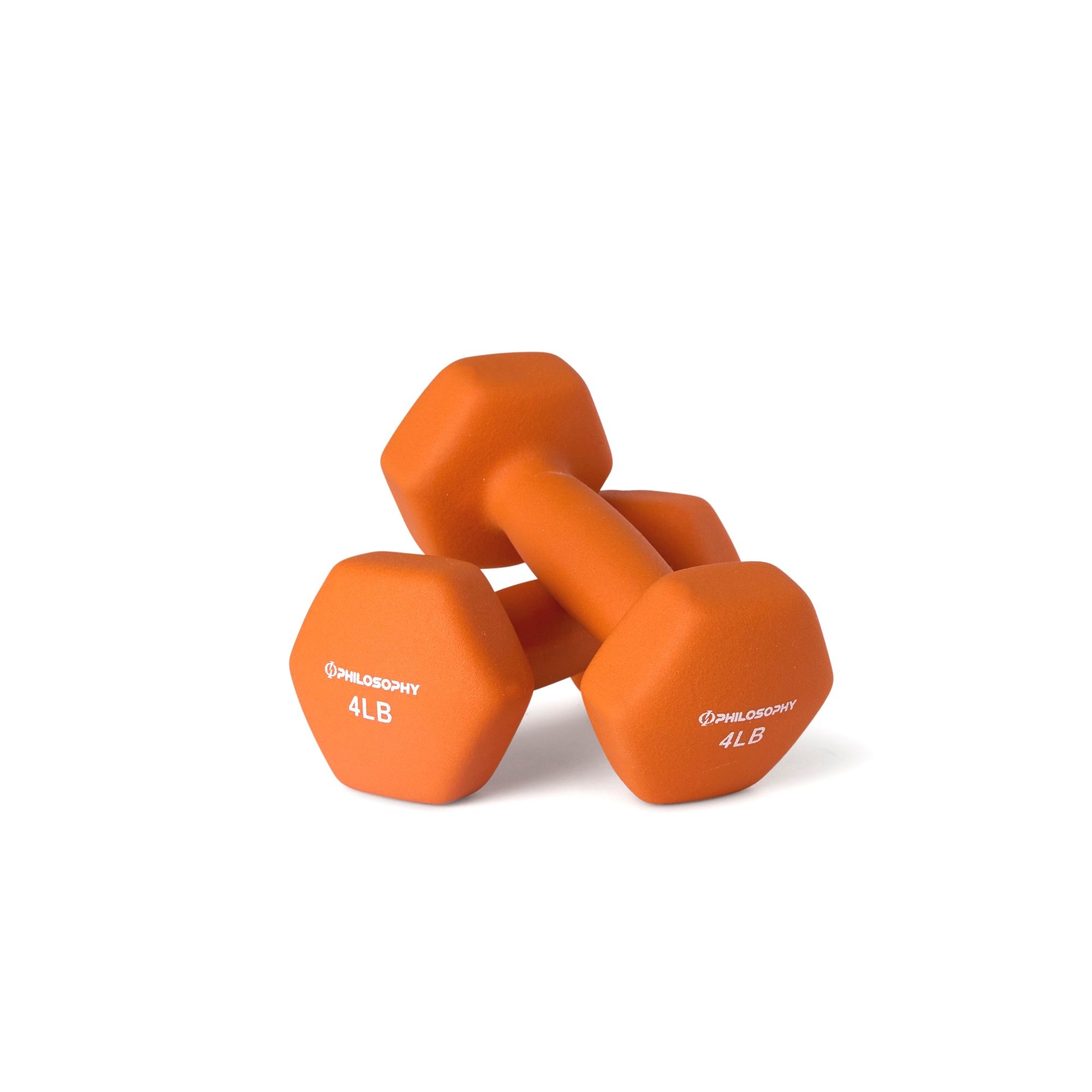 Dumbells - 4 lb Orange