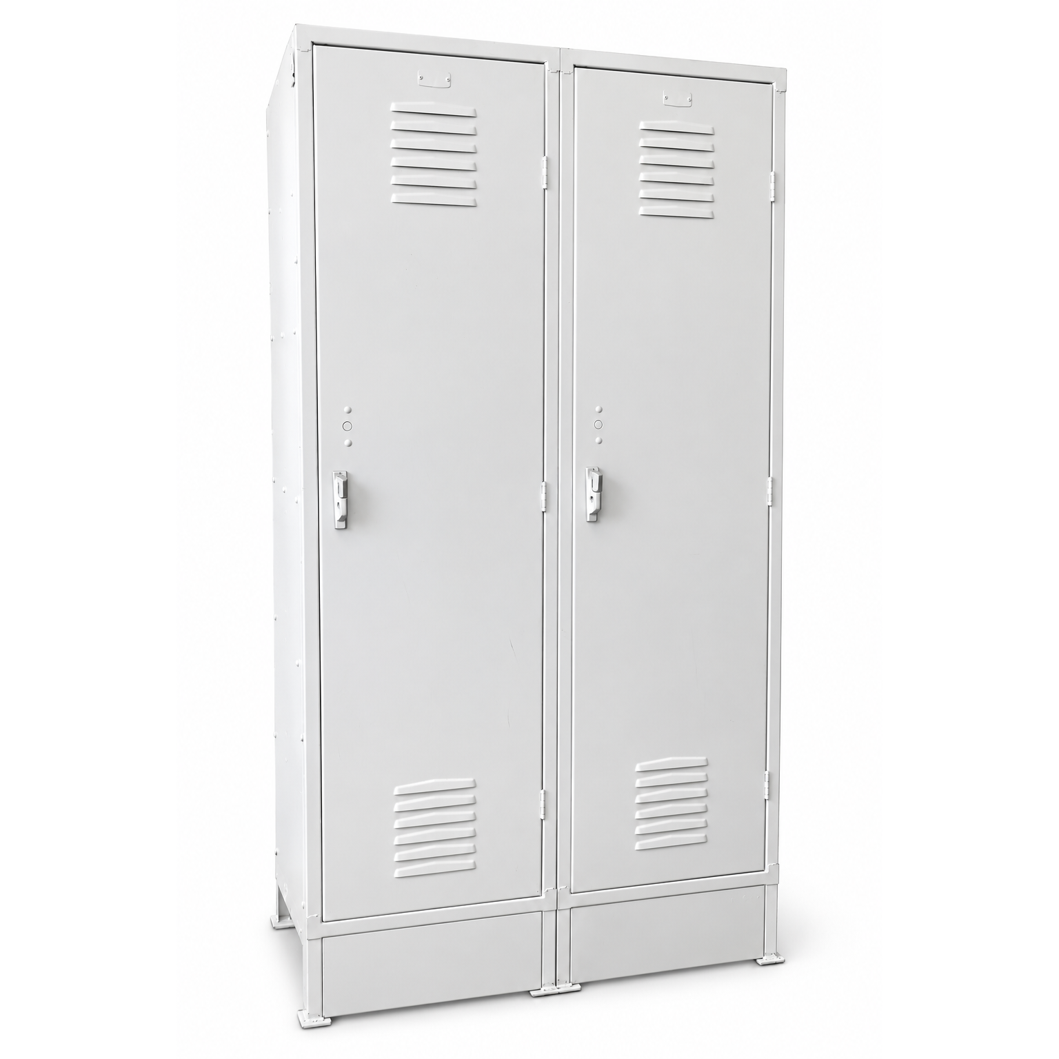 White Double-Door Metal Locker.png