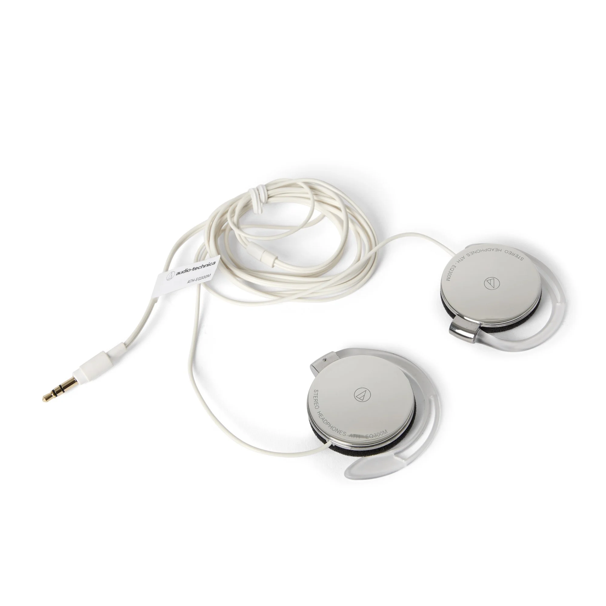 Headphones Futuristic Chrome Silver