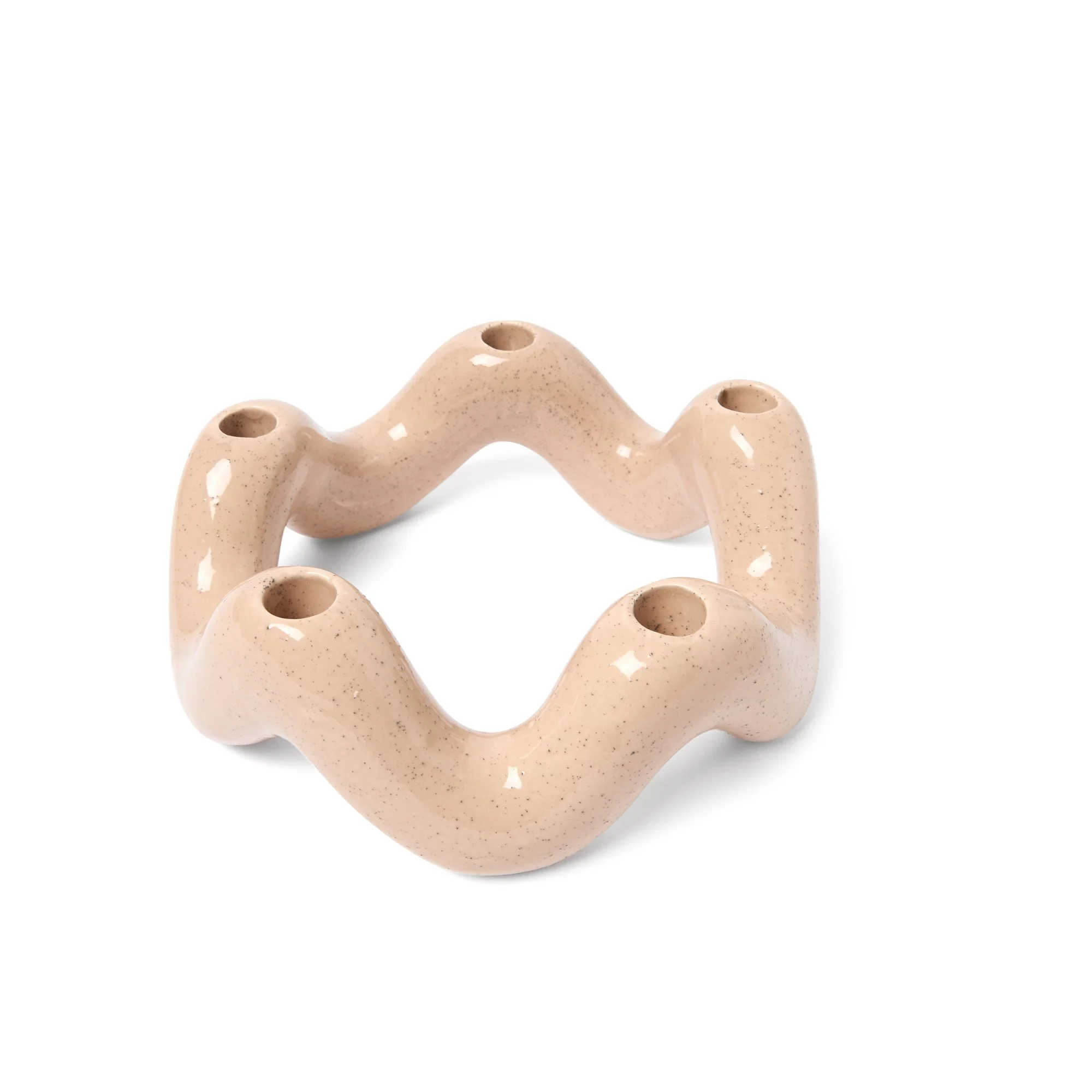 Funky Handmade Candle Holder