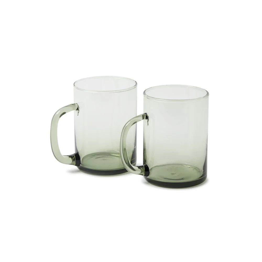 Mugs Green Glass