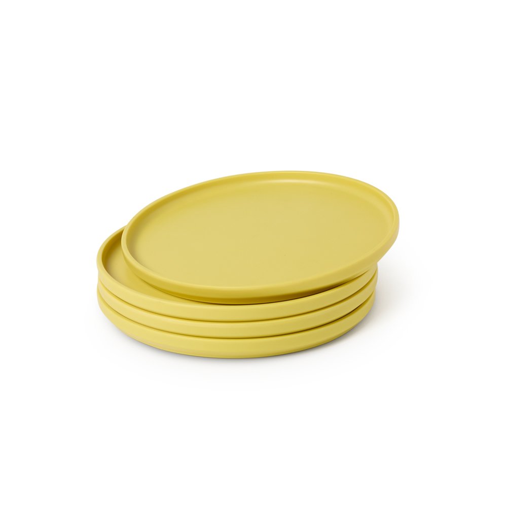 Salad Plates - Yellow Melamine