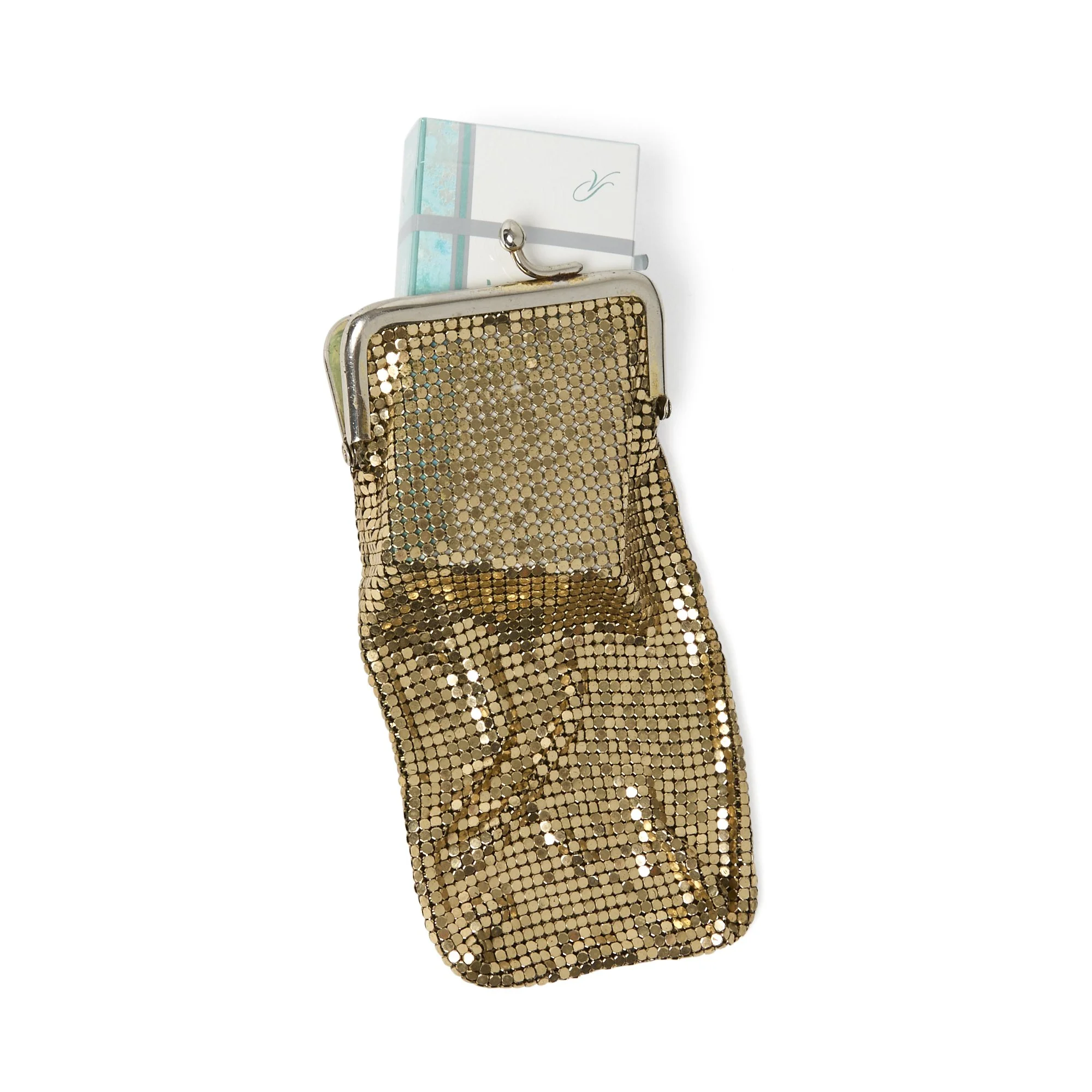 Gold Shimmer Cigarette Case