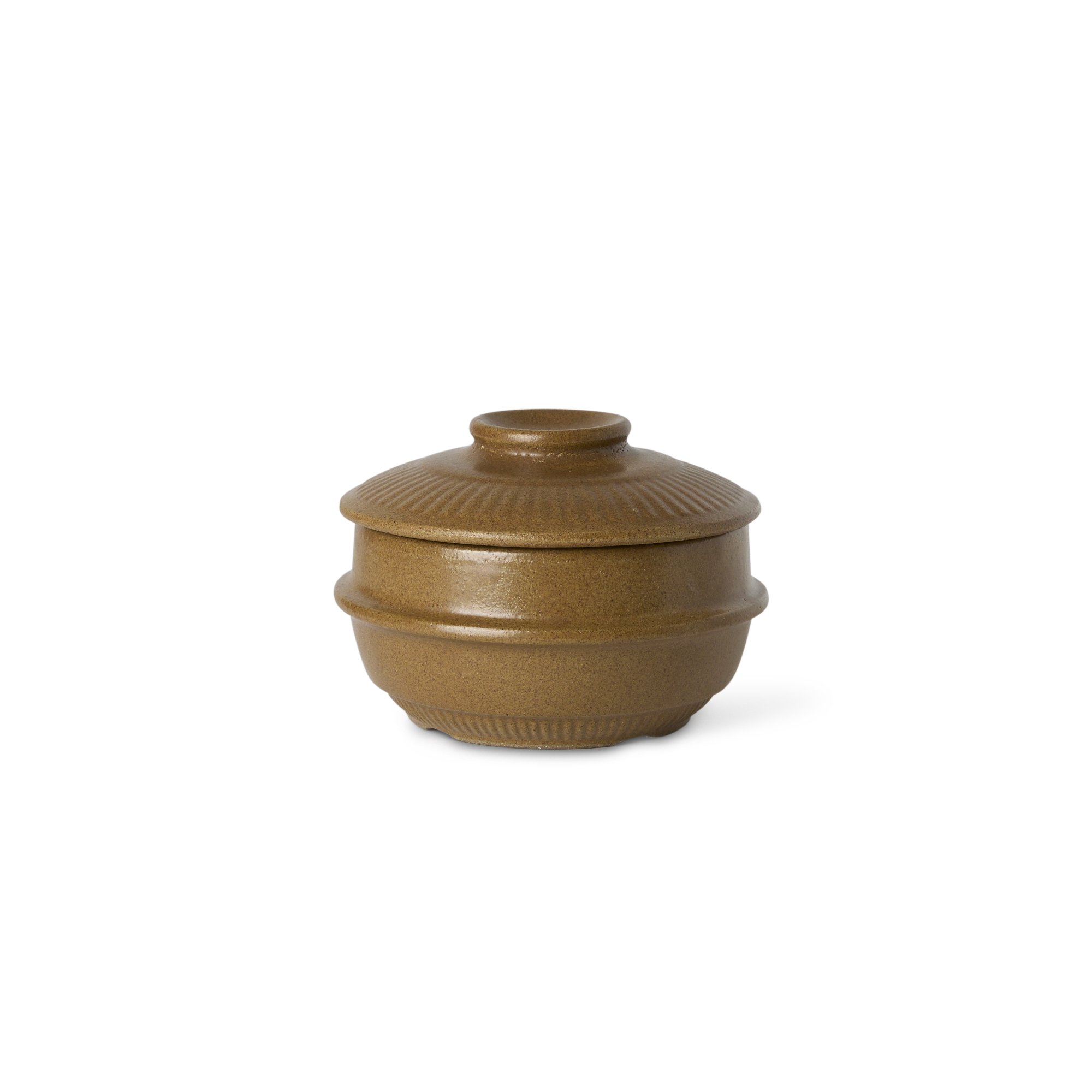Canister + Lid - Small Brown Guy