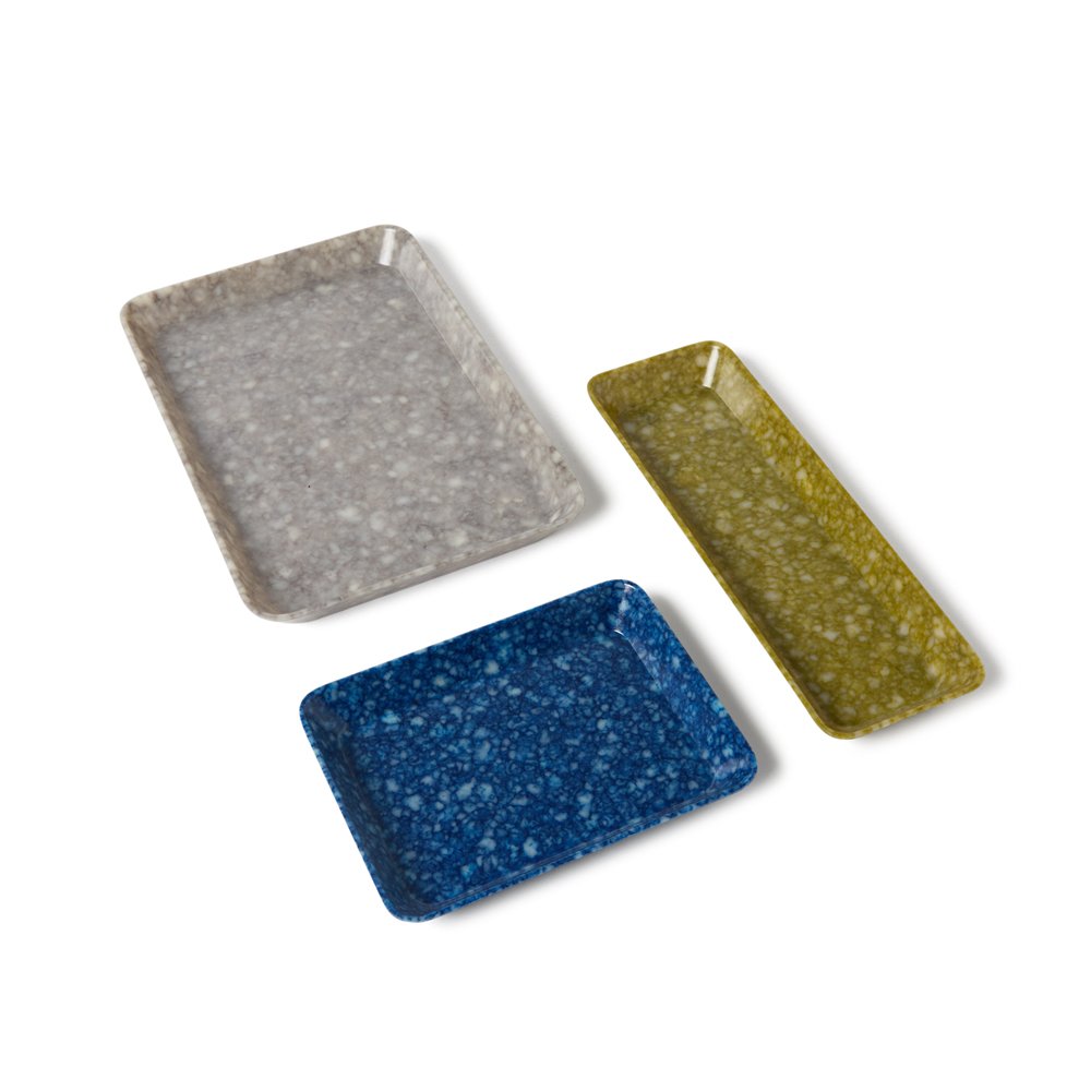 Trays - Speckled Melamine Set