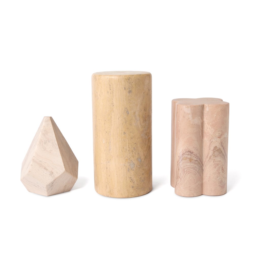 Objects - 3 Marble Shapes