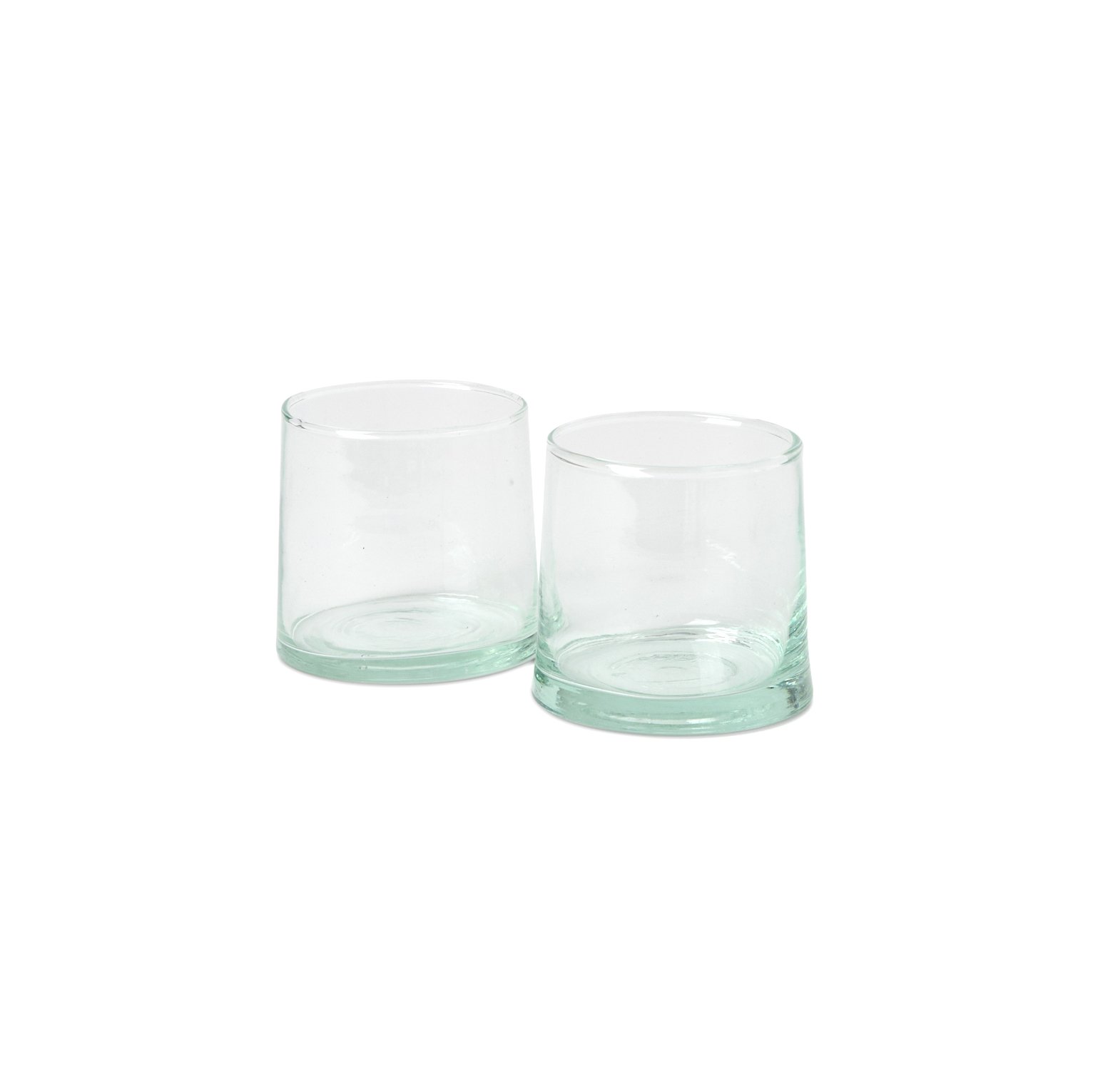 Cups - Small Green Glass