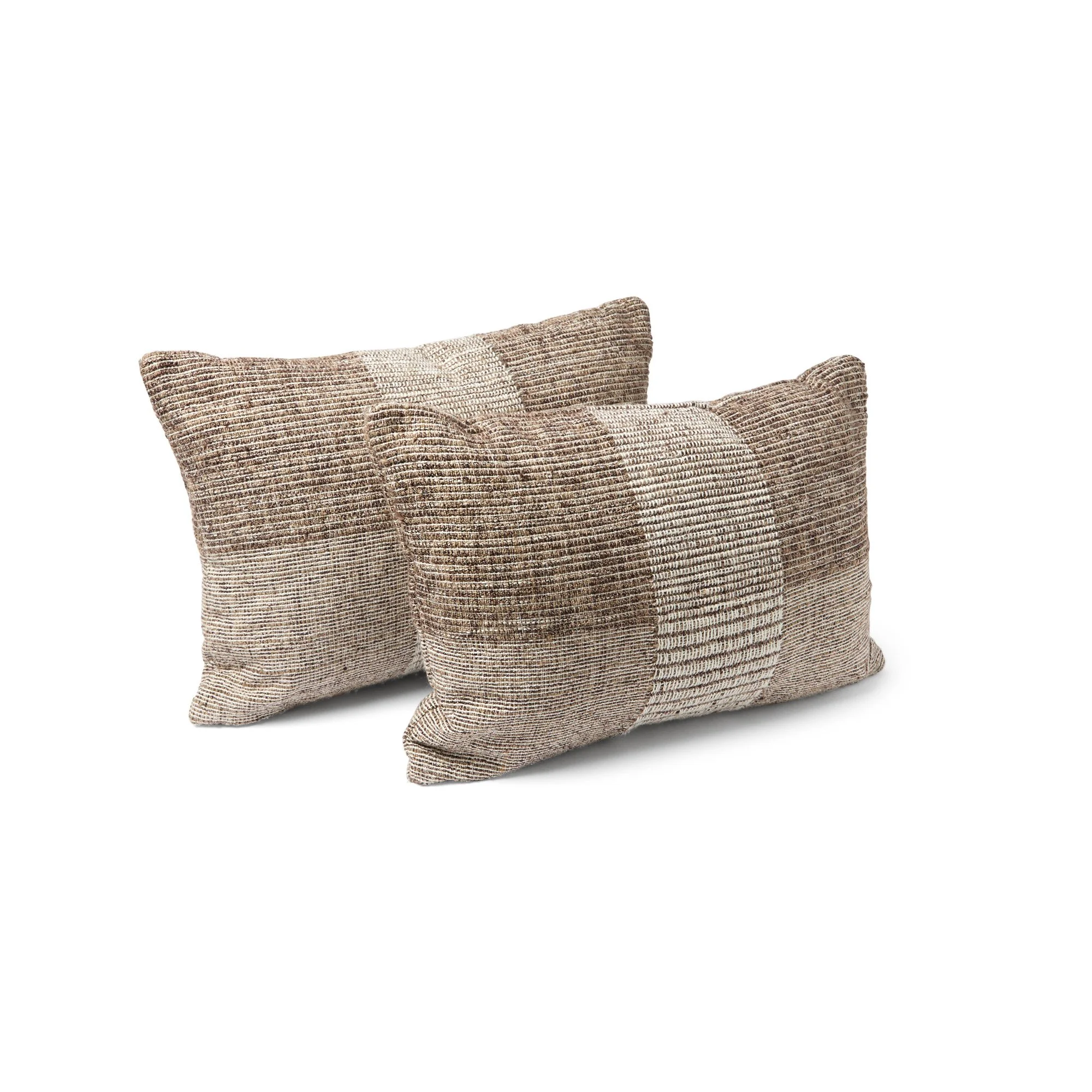 Throw Pillows - Brown Organic