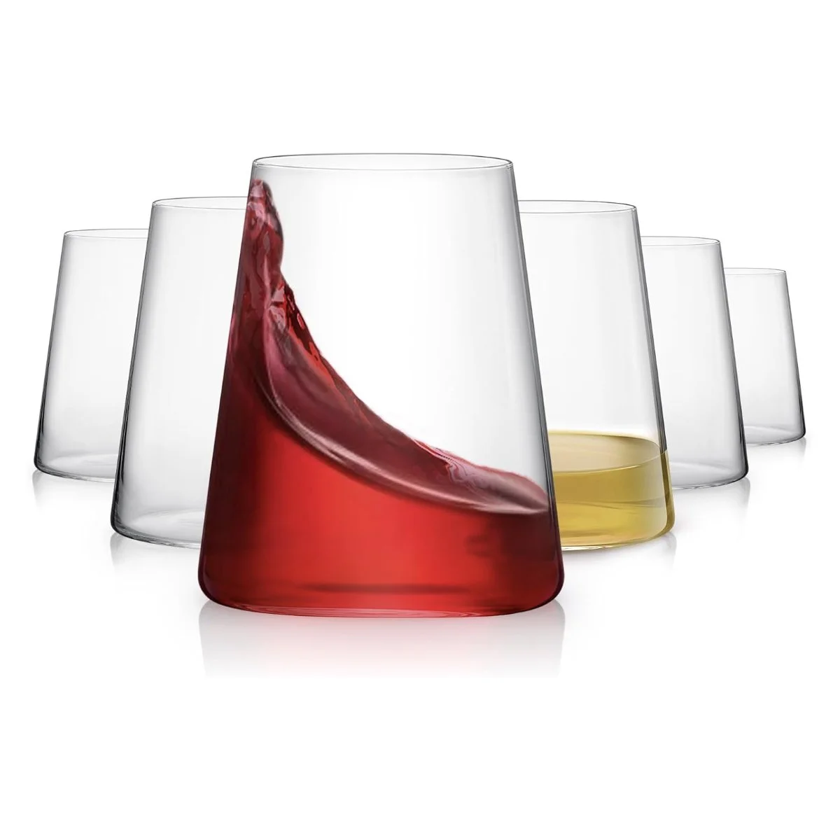 Wine Glasses - Stemless Modern