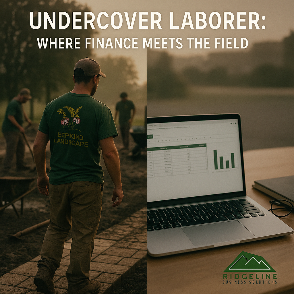 Undercover Laborer: Where Finance Meets the Field