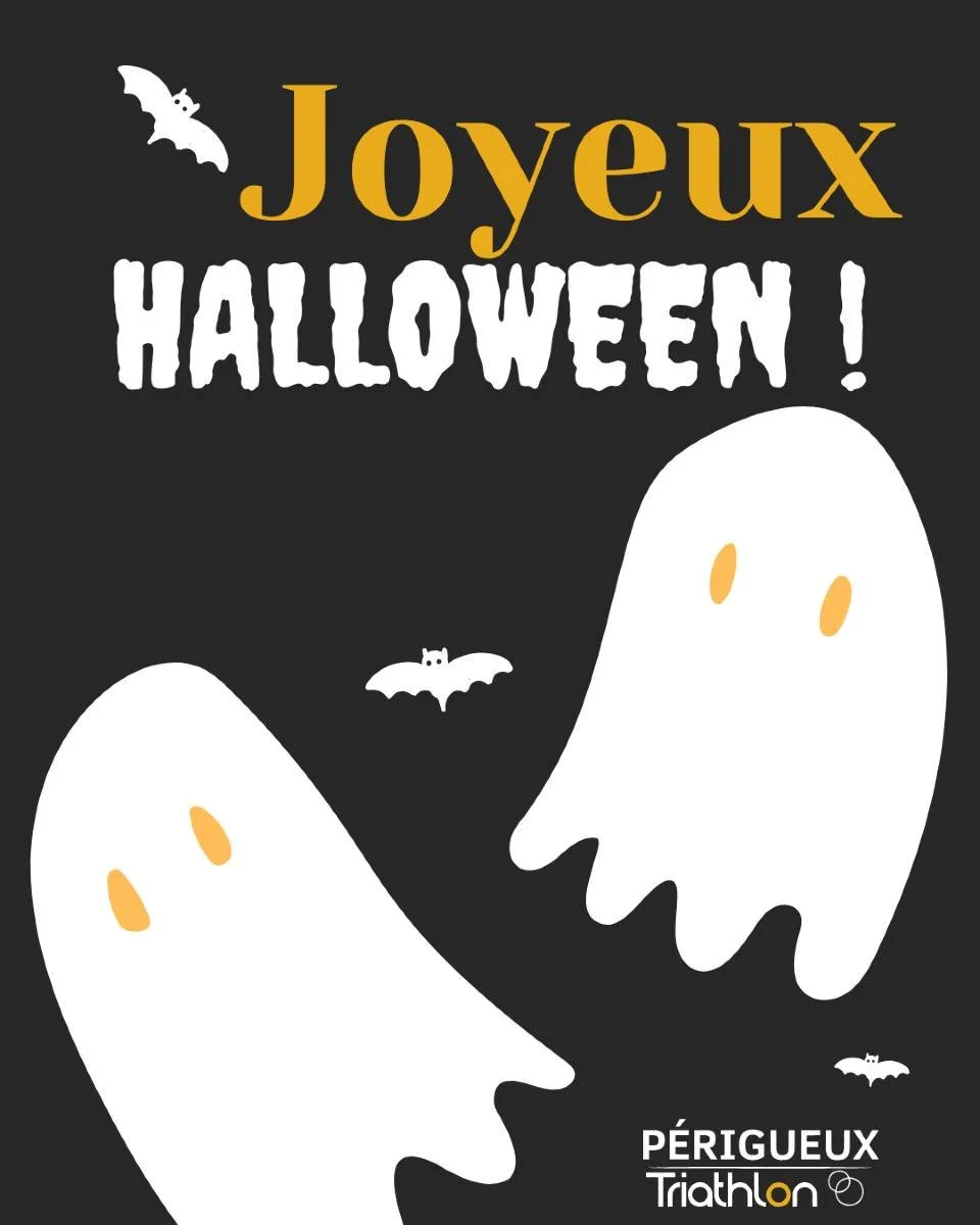HALLOWEEN CHEZ P&Eacute;RIGUEUX TRIATHLON 🕷️

M&ecirc;me pas peur&hellip; sauf peut-&ecirc;tre du dernier fractionn&eacute; ! 💀

Ce 31 octobre, les monstres courent, roulent et nagent avec nous !

💬 Et toi, quel est le cauchemar de ton entra&icirc