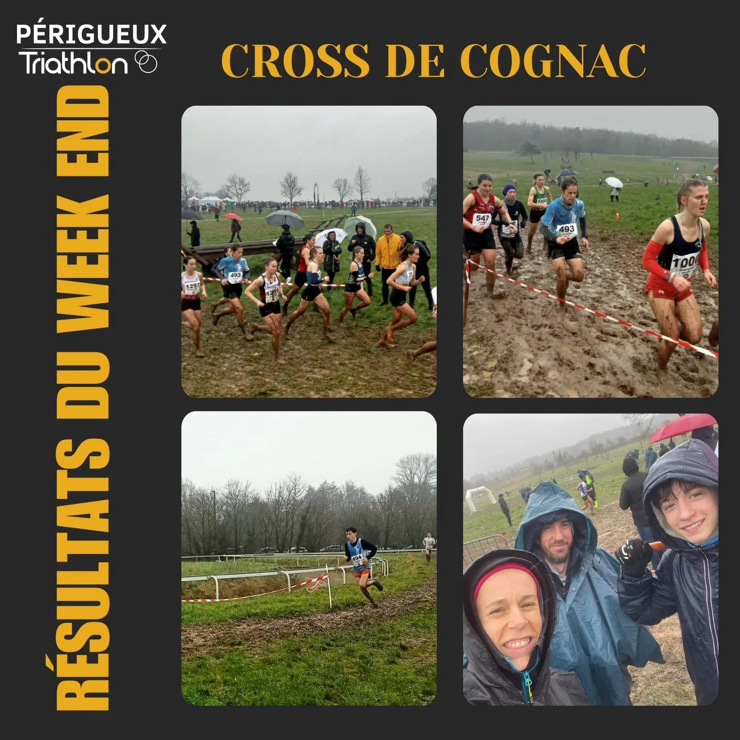 📢R&eacute;sultats du week-end : Demi-finales des Championnats de France de Cross 🇫🇷🌧️

 Ce week-end, nos qualifi&eacute;s avaient rendez-vous aux demi-finales des Championnats de France de cross&hellip; et le moins que l&rsquo;on puisse dire, c&r