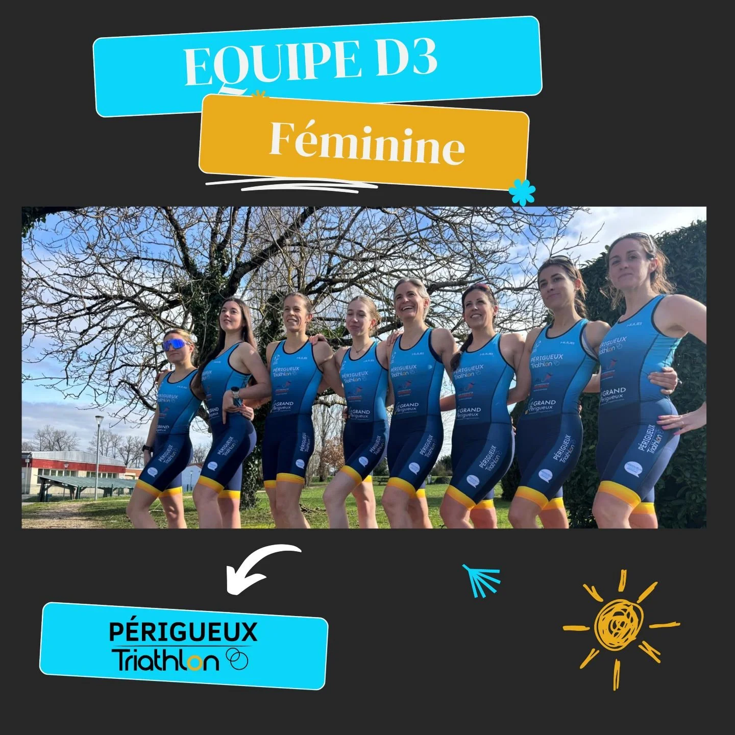 🔥Pr&eacute;sentation de nos &eacute;quipes D3 : Saison 2026 

Notre club est fier de vous pr&eacute;senter ses &eacute;quipes D3 f&eacute;minine et masculine qui porteront haut nos couleurs cette saison 💙 🧡 

Des athl&egrave;tes d&eacute;termin&ea