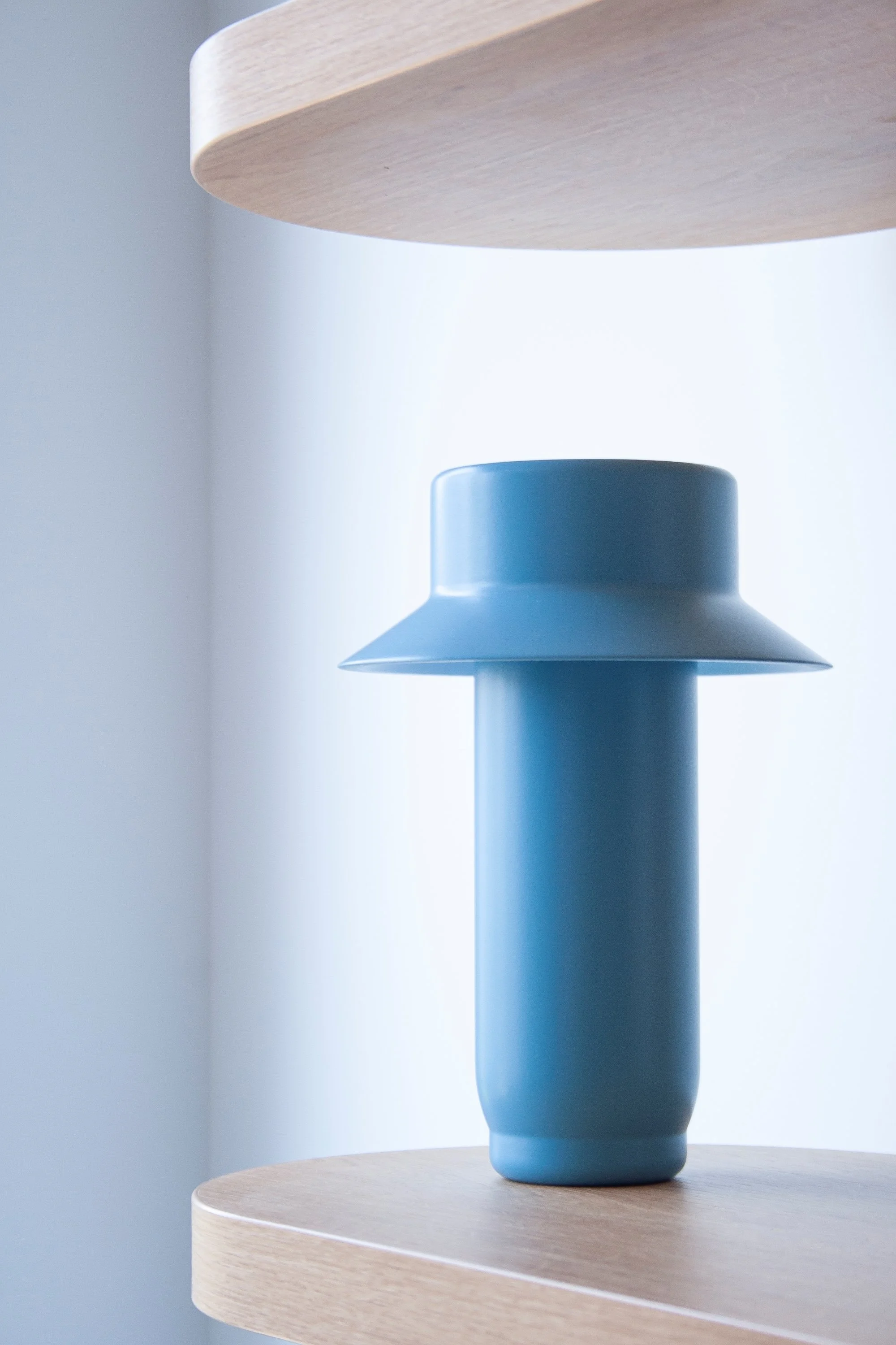 Table Lamp "Solo", Blue