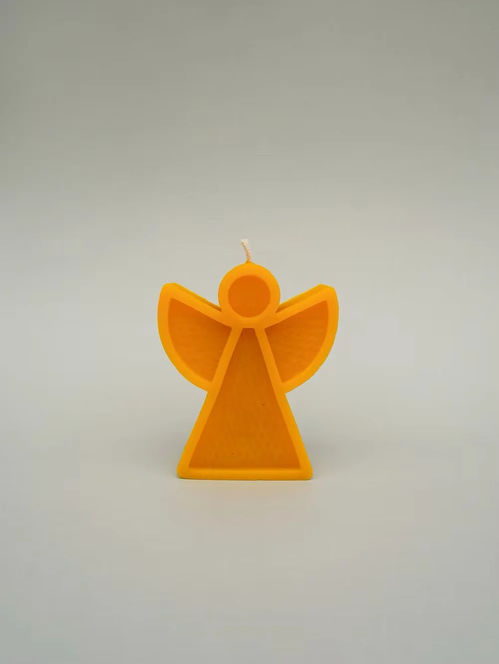 Honey Beeswax Candle "Angel"