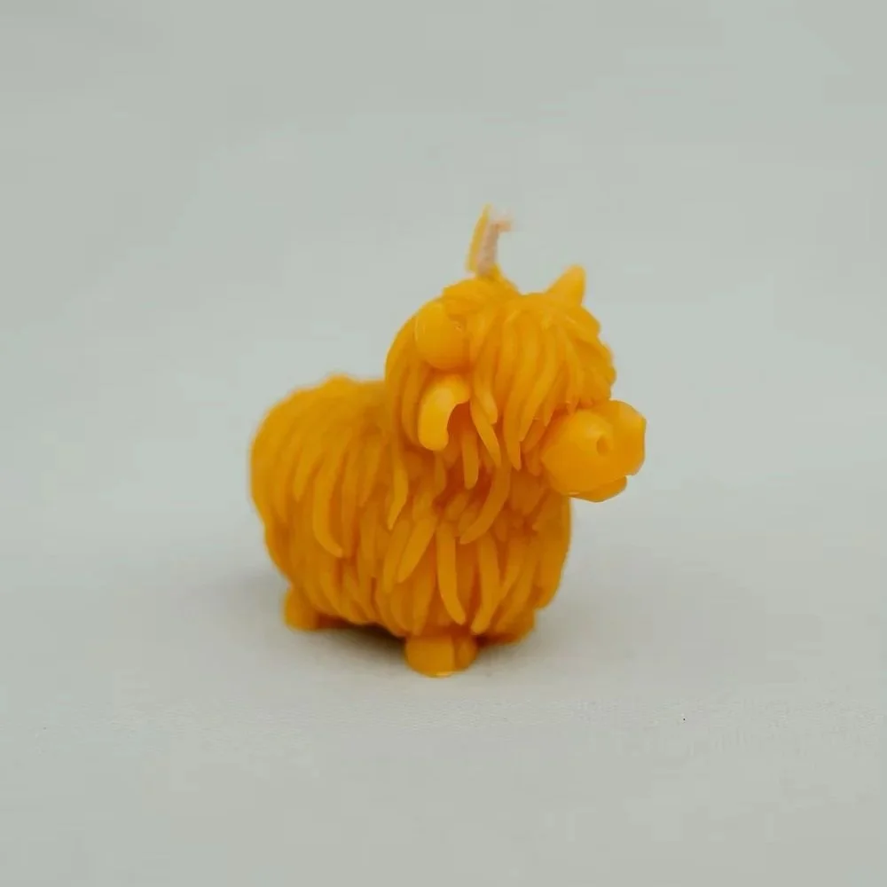 Honey Beeswax Candle "Yak"