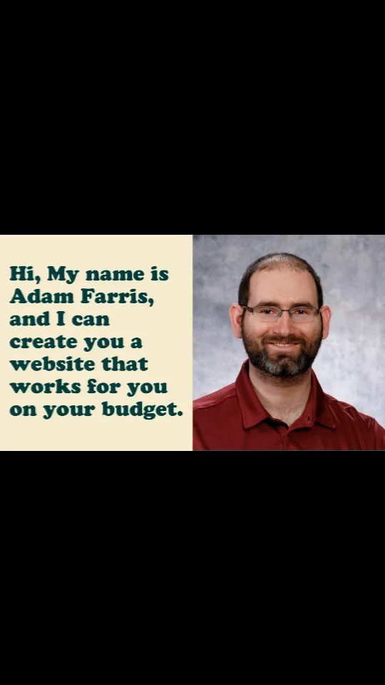 Hello there! My name is Adam. I have a wide range of experience with #websitecreation and management, #webdevelopment , #webdesign , #seo #searchengineoptimization , #marketing , e-commerce, online storefronts, blogs, non-profit websites, artist webs