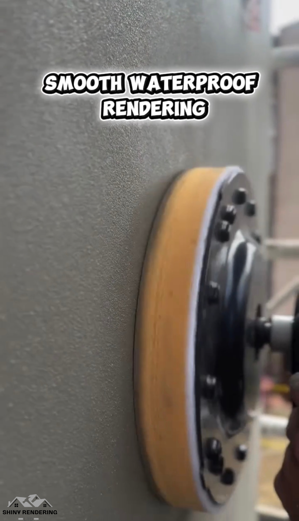 Smooth waterproof rendering 