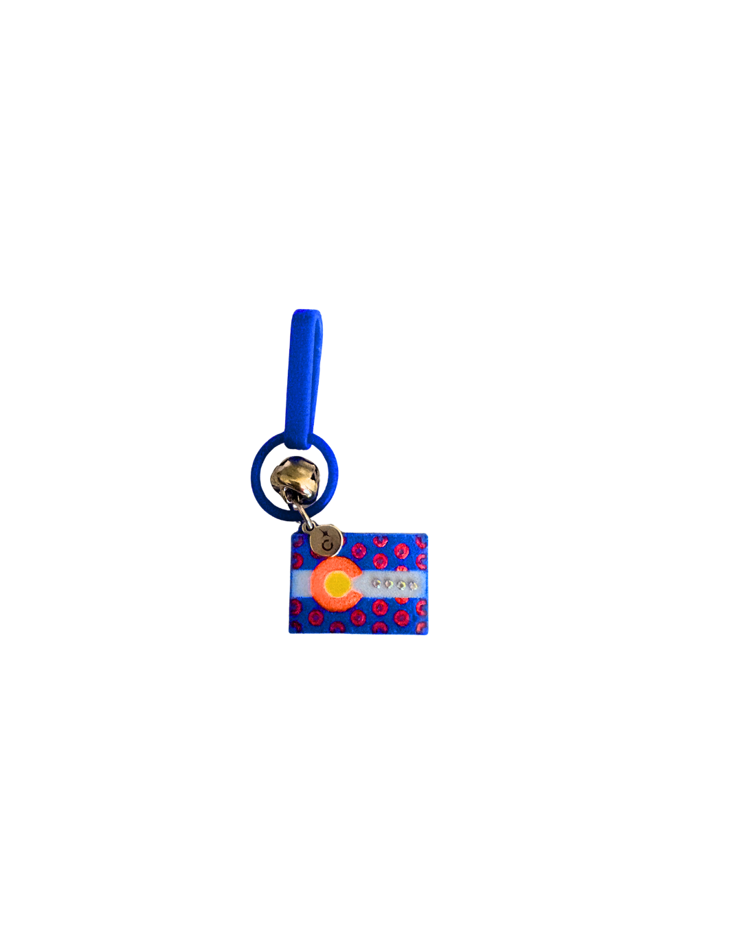 colorado donut flag charm