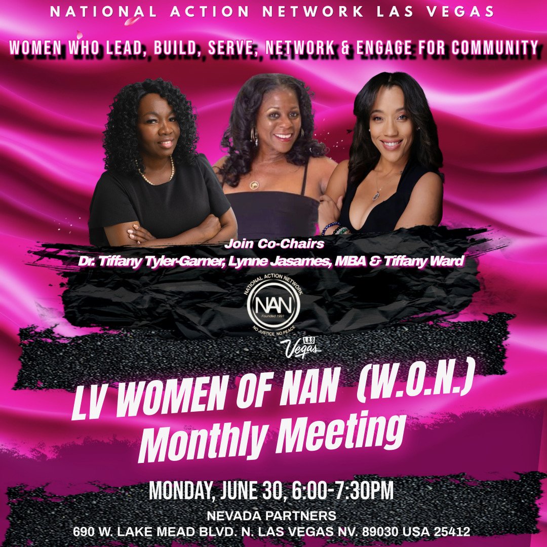 NAN LV to Host Women of NAN Monthly Meeting
