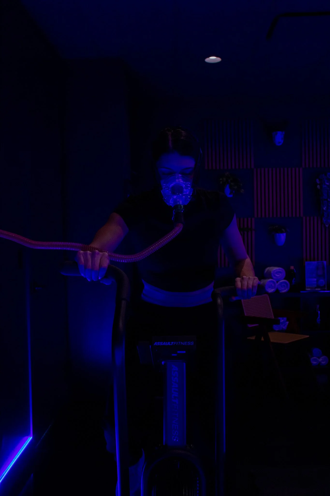 Exercise with oxygen training