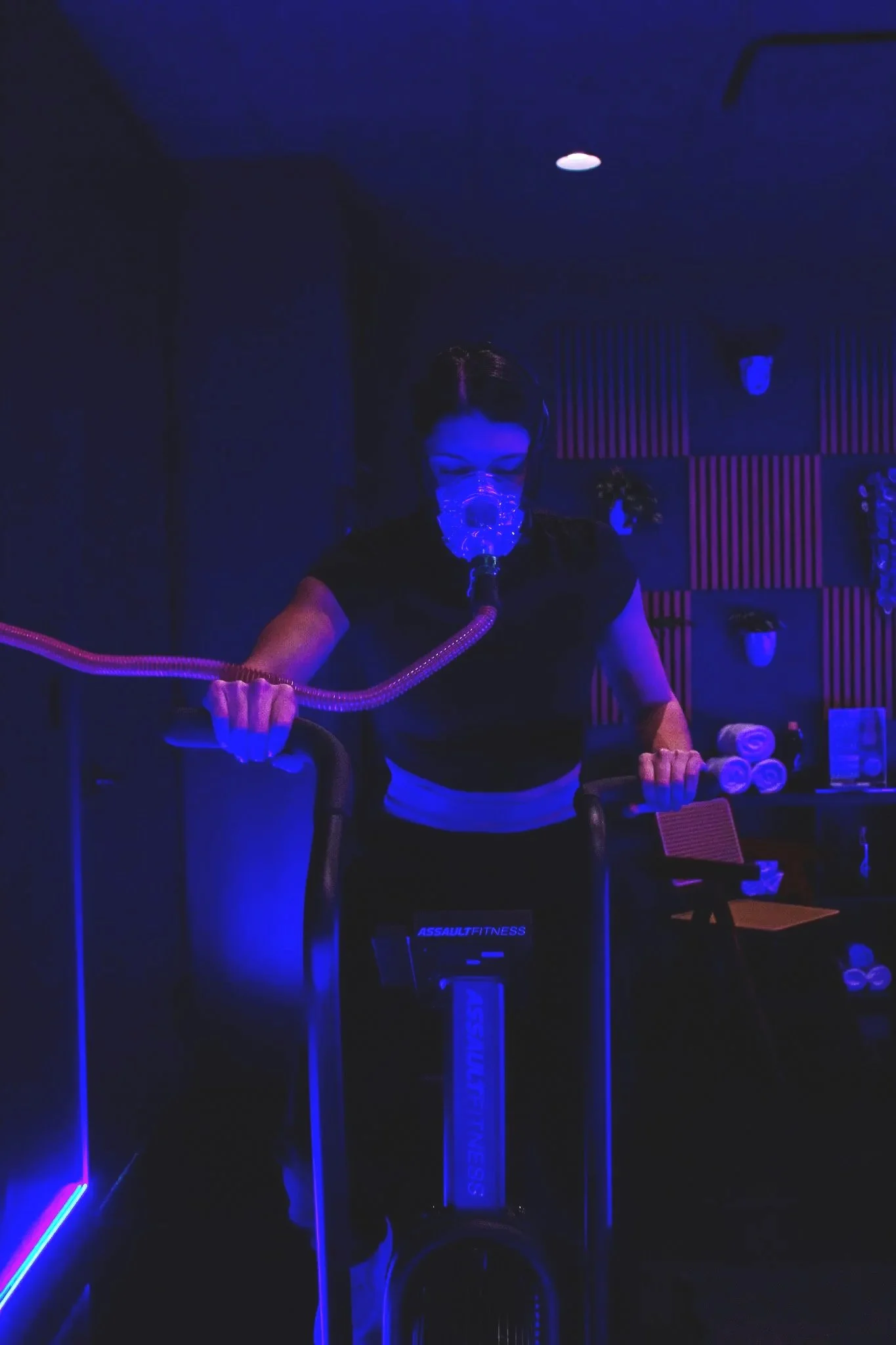 Exercise with oxygen training