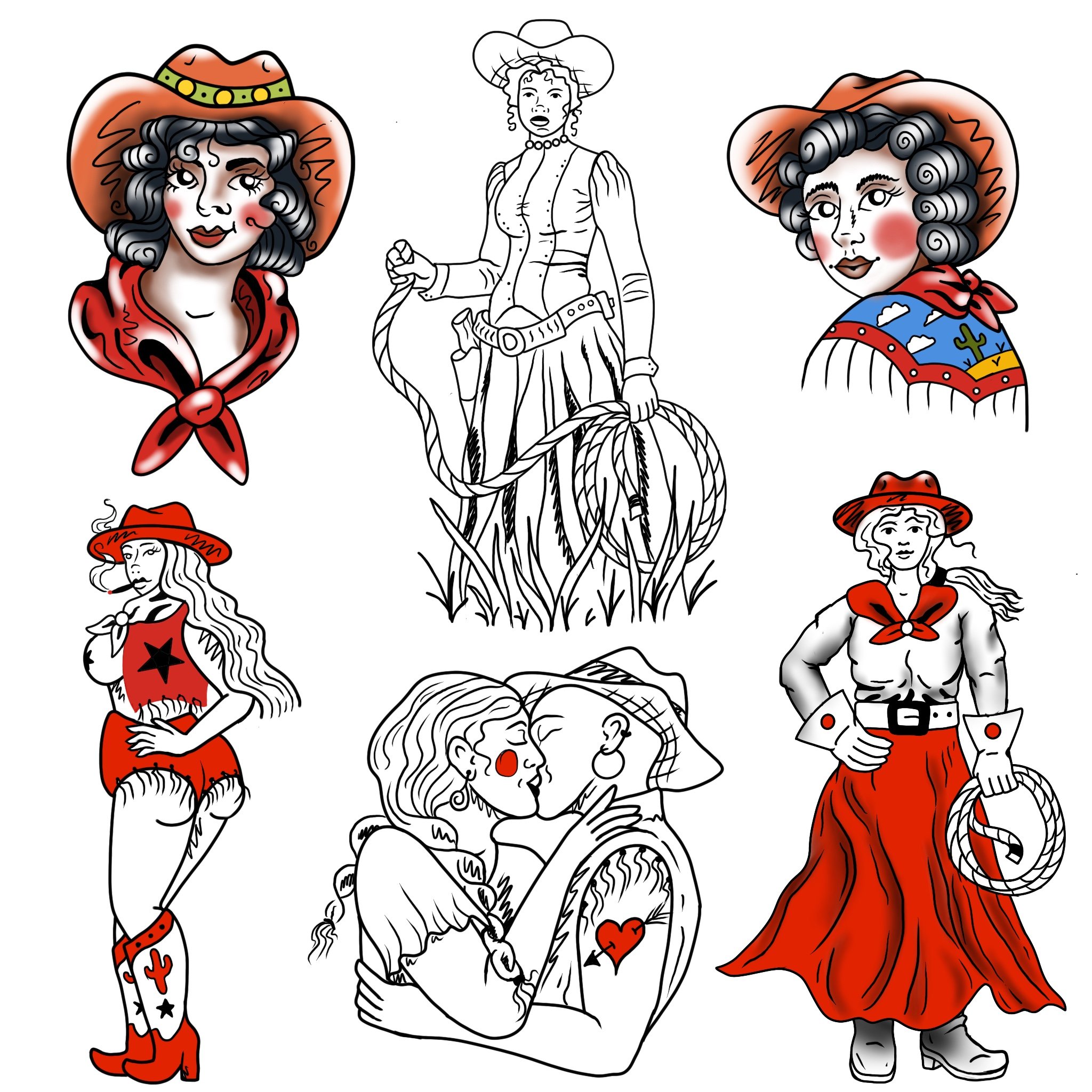 Cowpoke Lesbians | $200-$300