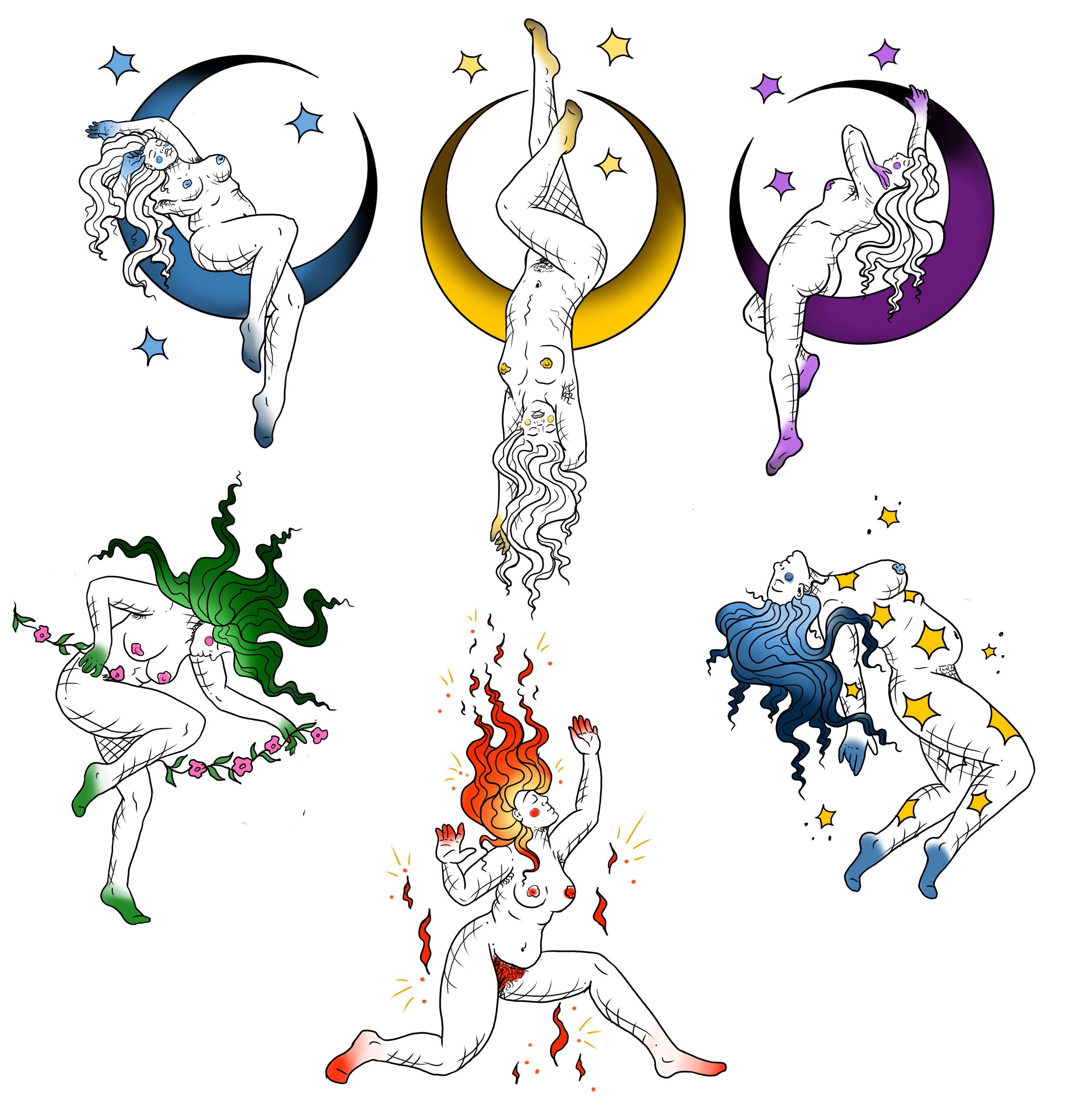 heathens 2025| w/color- $250-$350