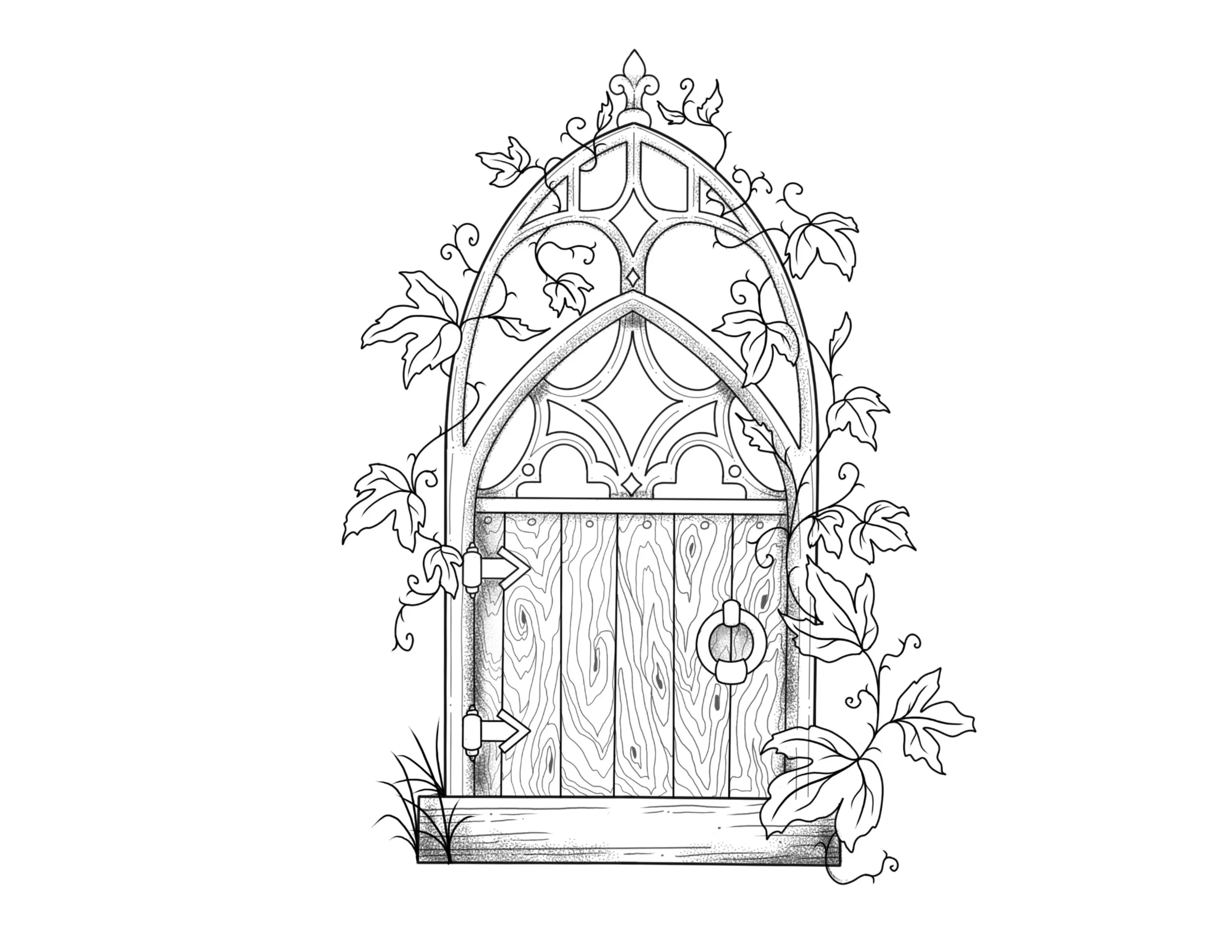 Garden Door; size: 5in min, full price: $300, sale price: $225