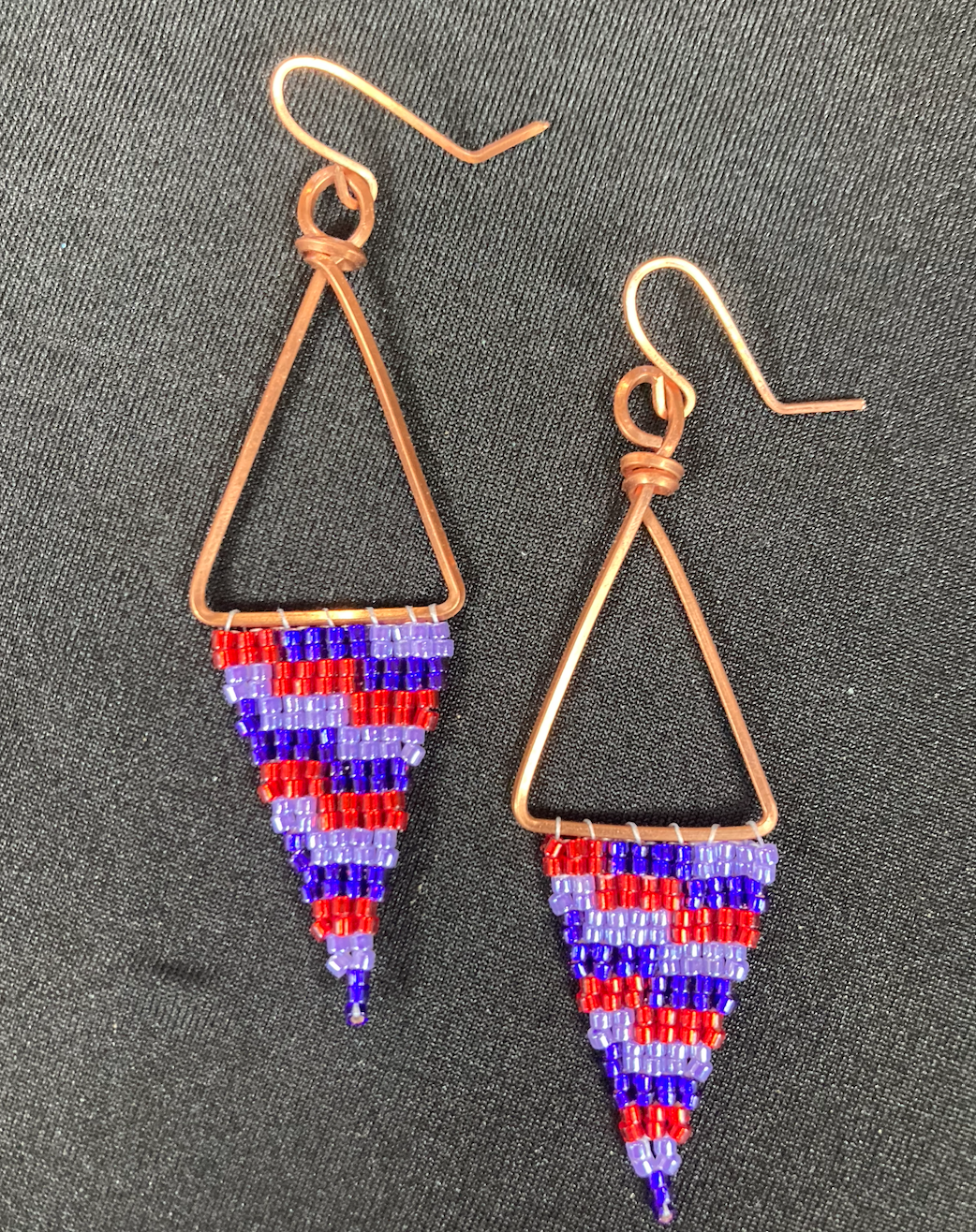 Copper and Bead diamonds