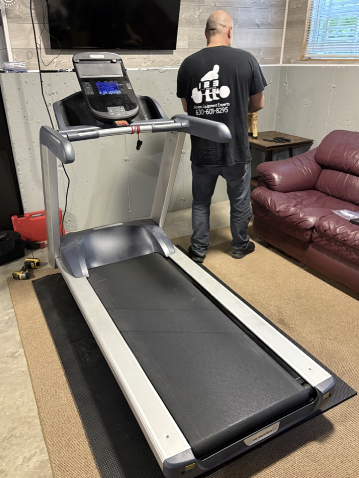 treadmill moved by 123 Lift Movers
