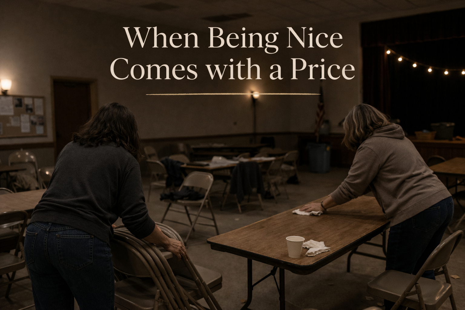 When Being Nice Comes with a Price
