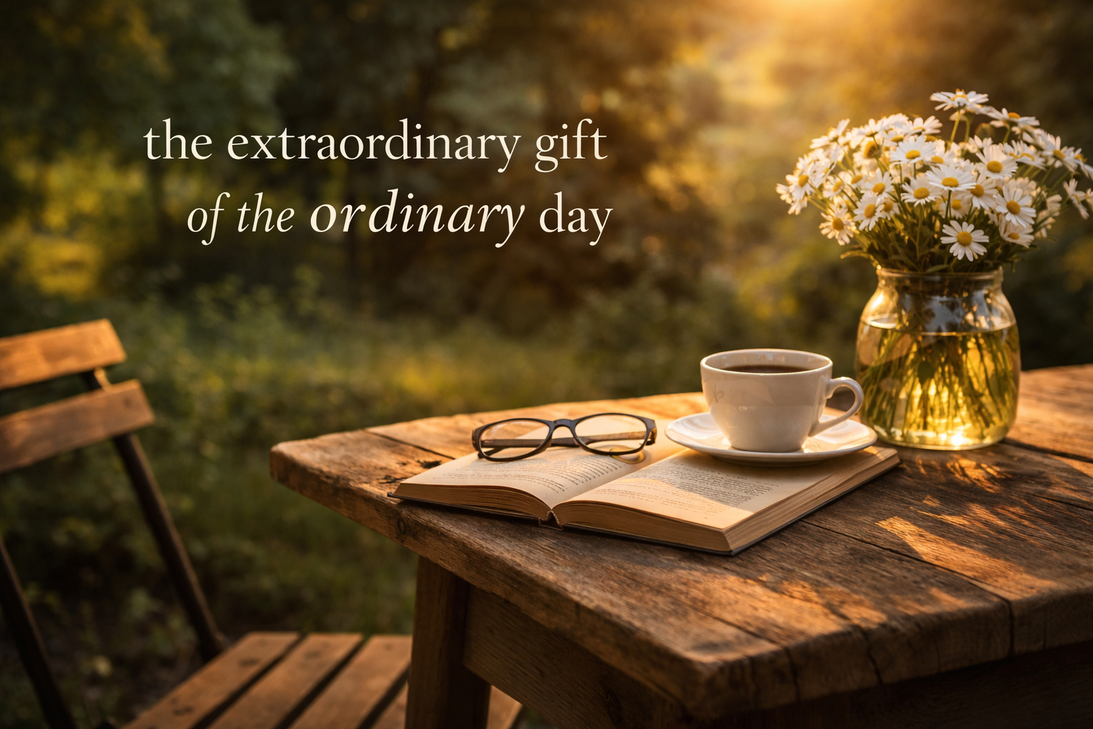 The Extraordinary Gift of the Ordinary Day