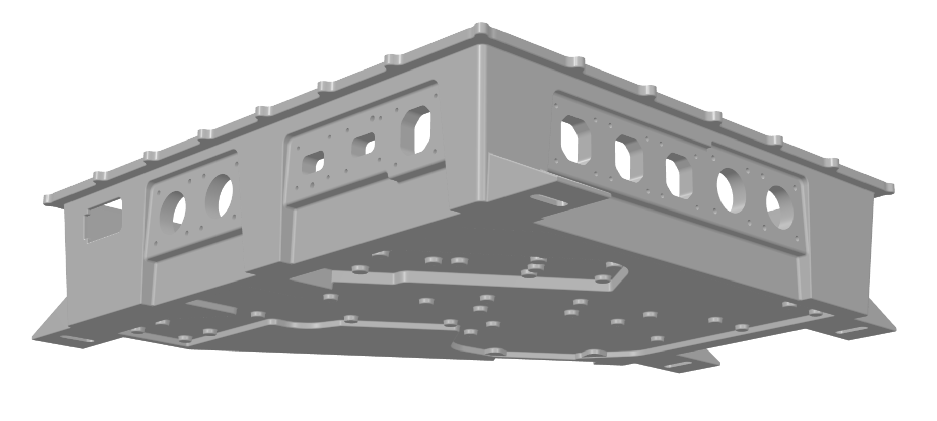 Cast enclosure