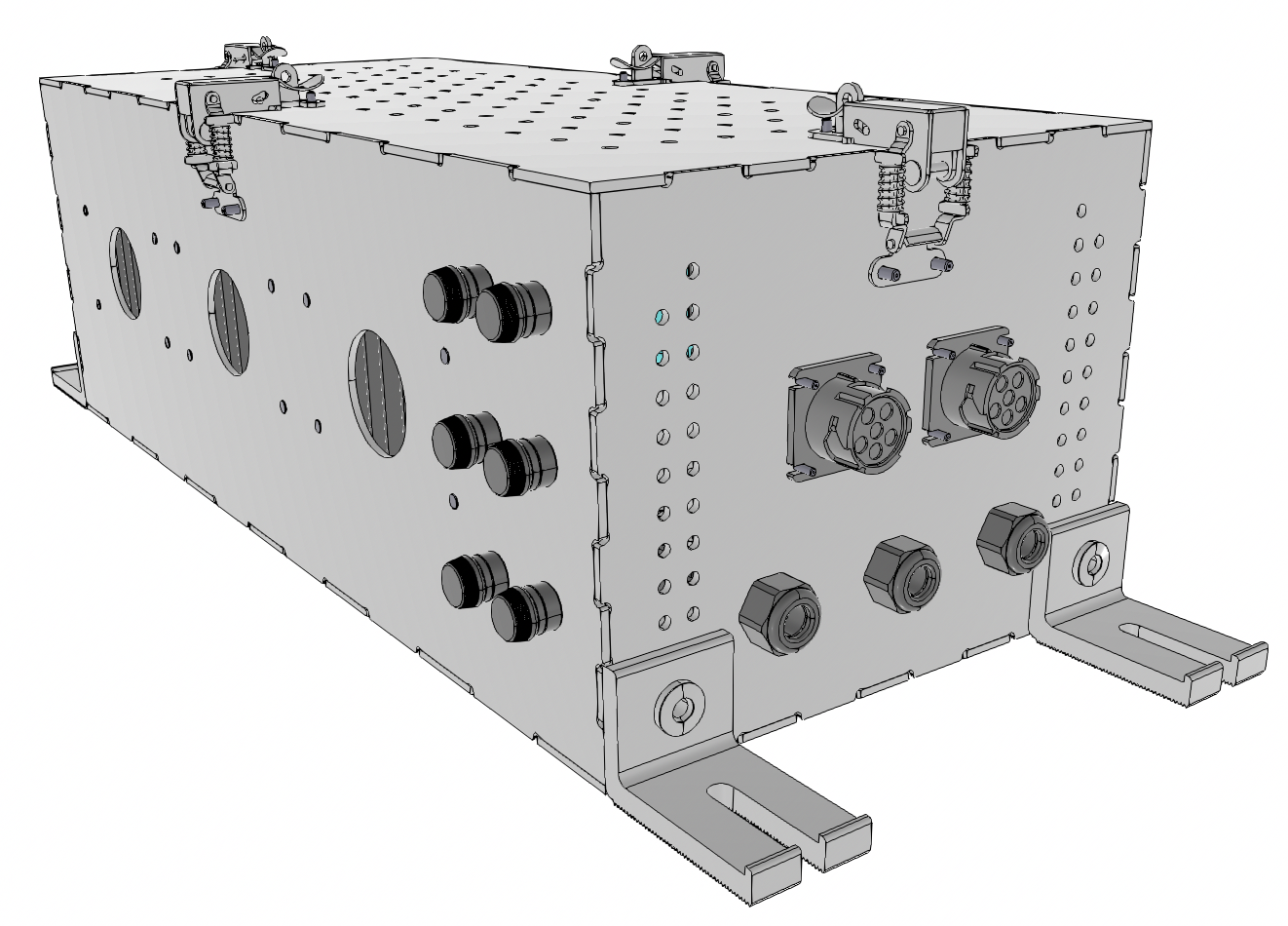 CAD of the enclosure